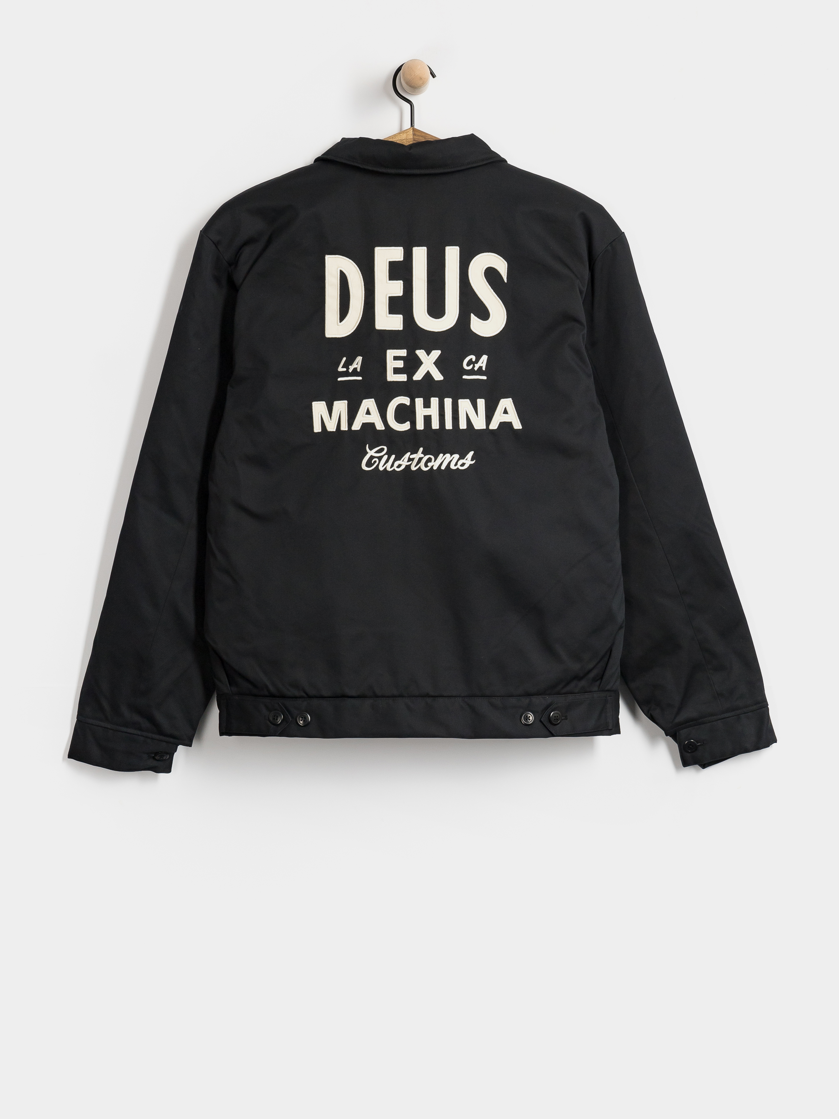 Deus Ex Machina Workwear Jacket 2.0 Dzseki (black)