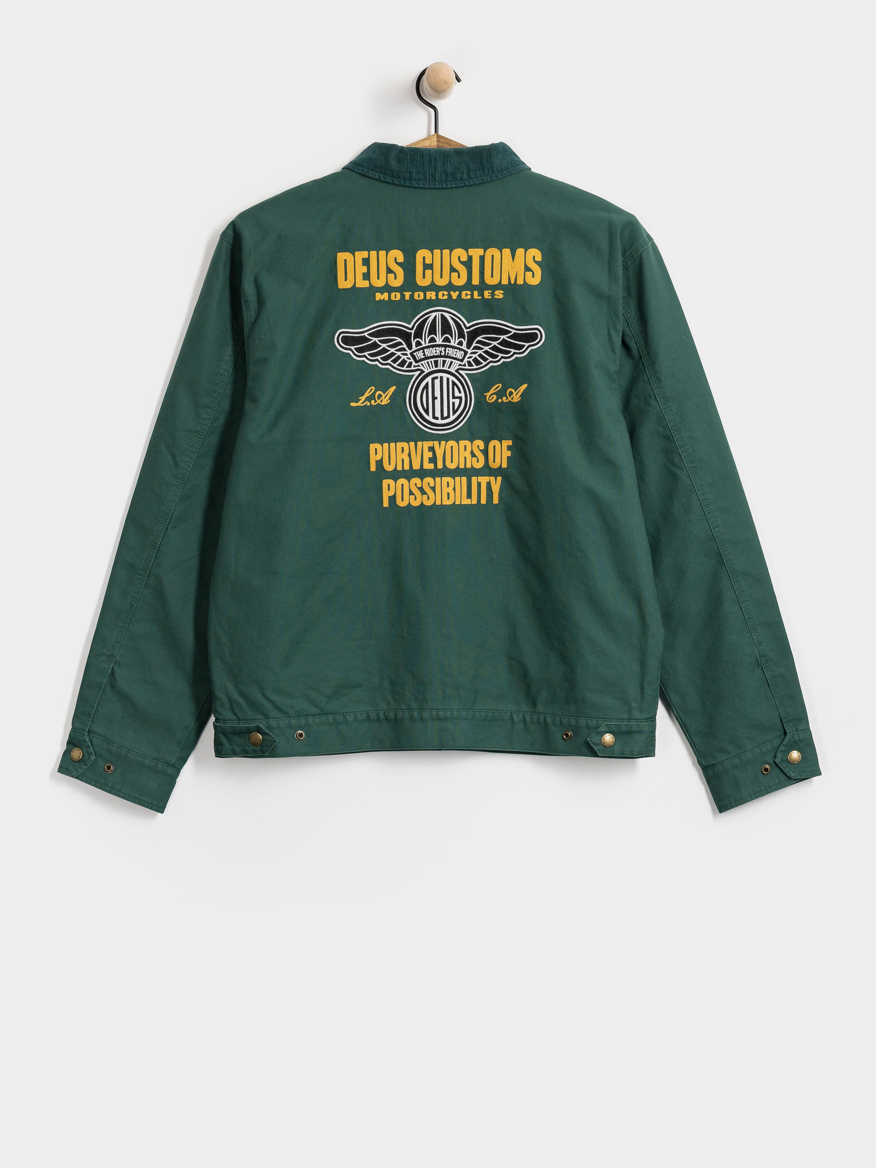 Deus Ex Machina Cutaway Dzseki (racing green)