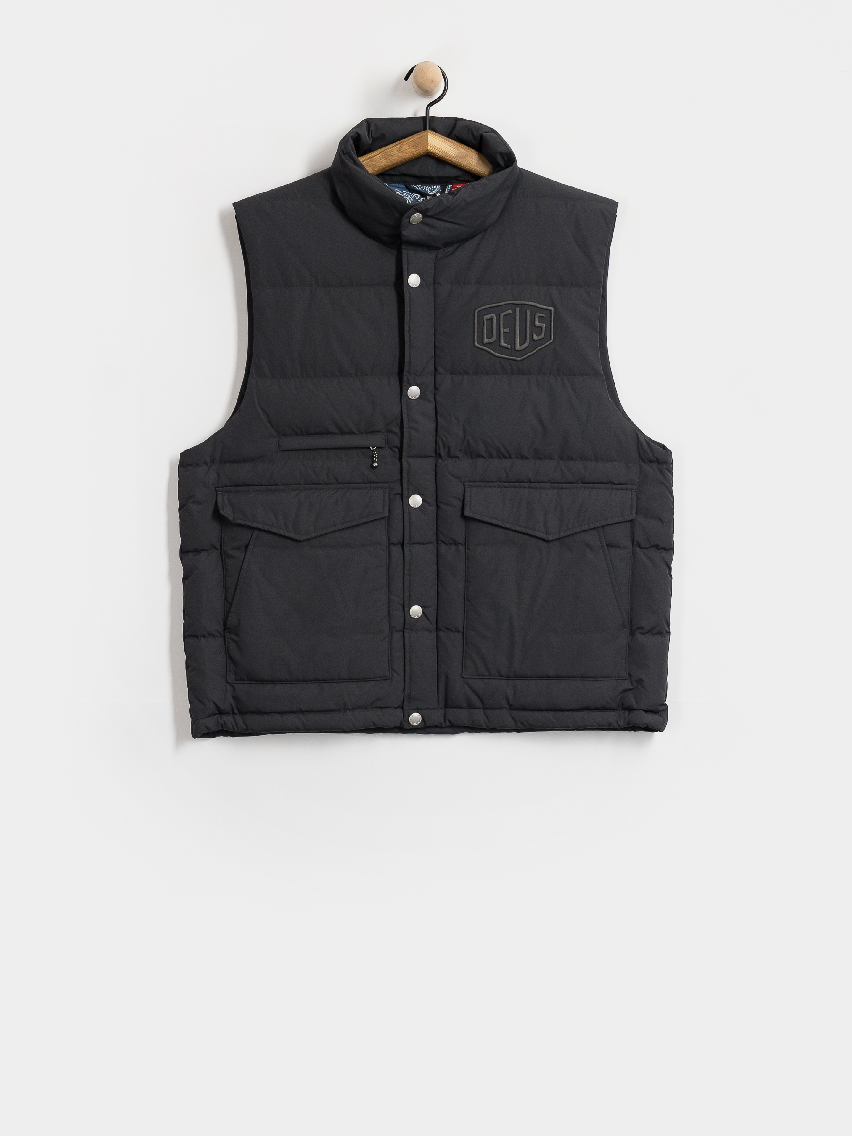 Deus Ex Machina Carson Down Mellény (black)