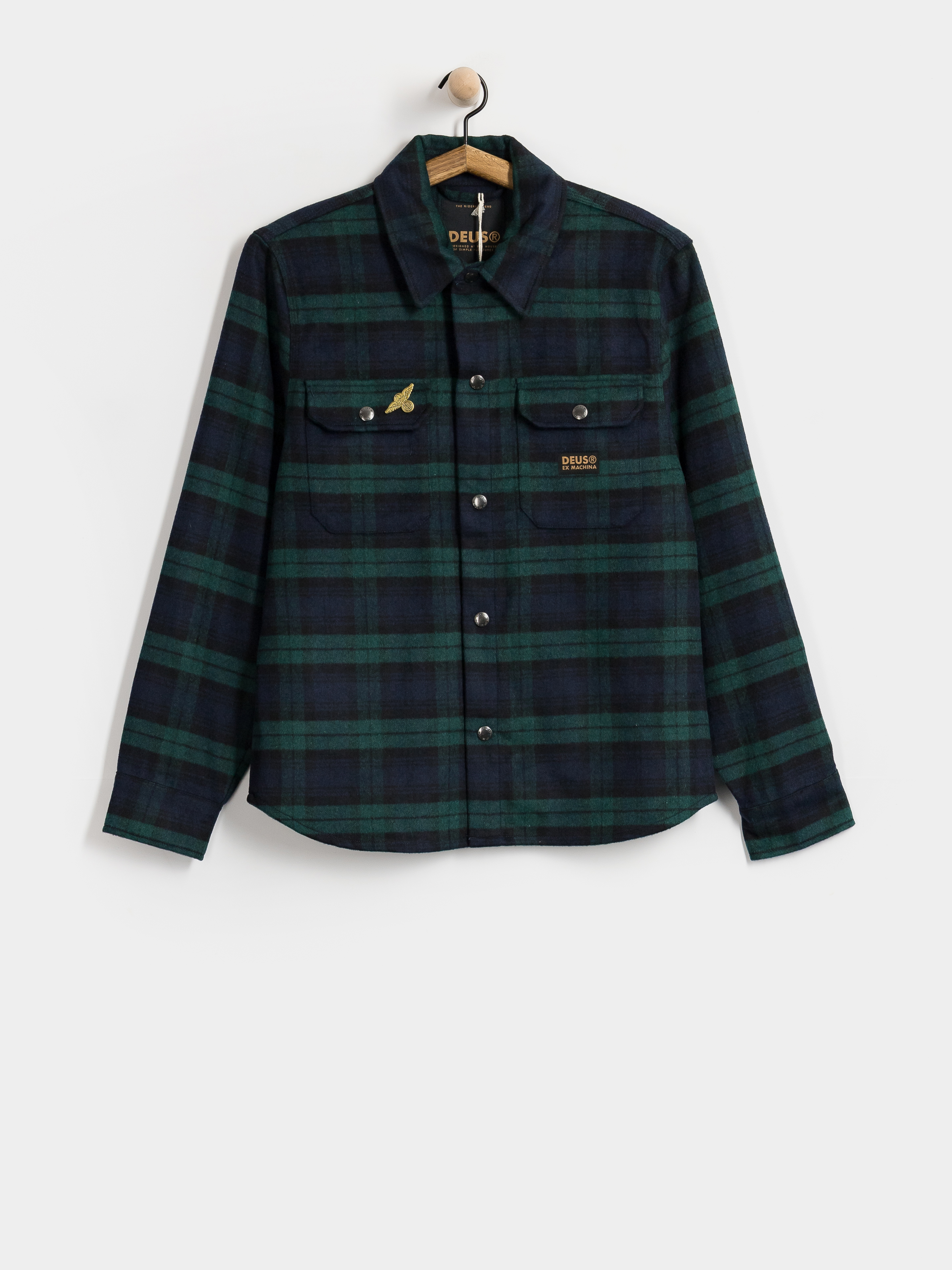 Deus Ex Machina Maxwell Check Ing (green check)