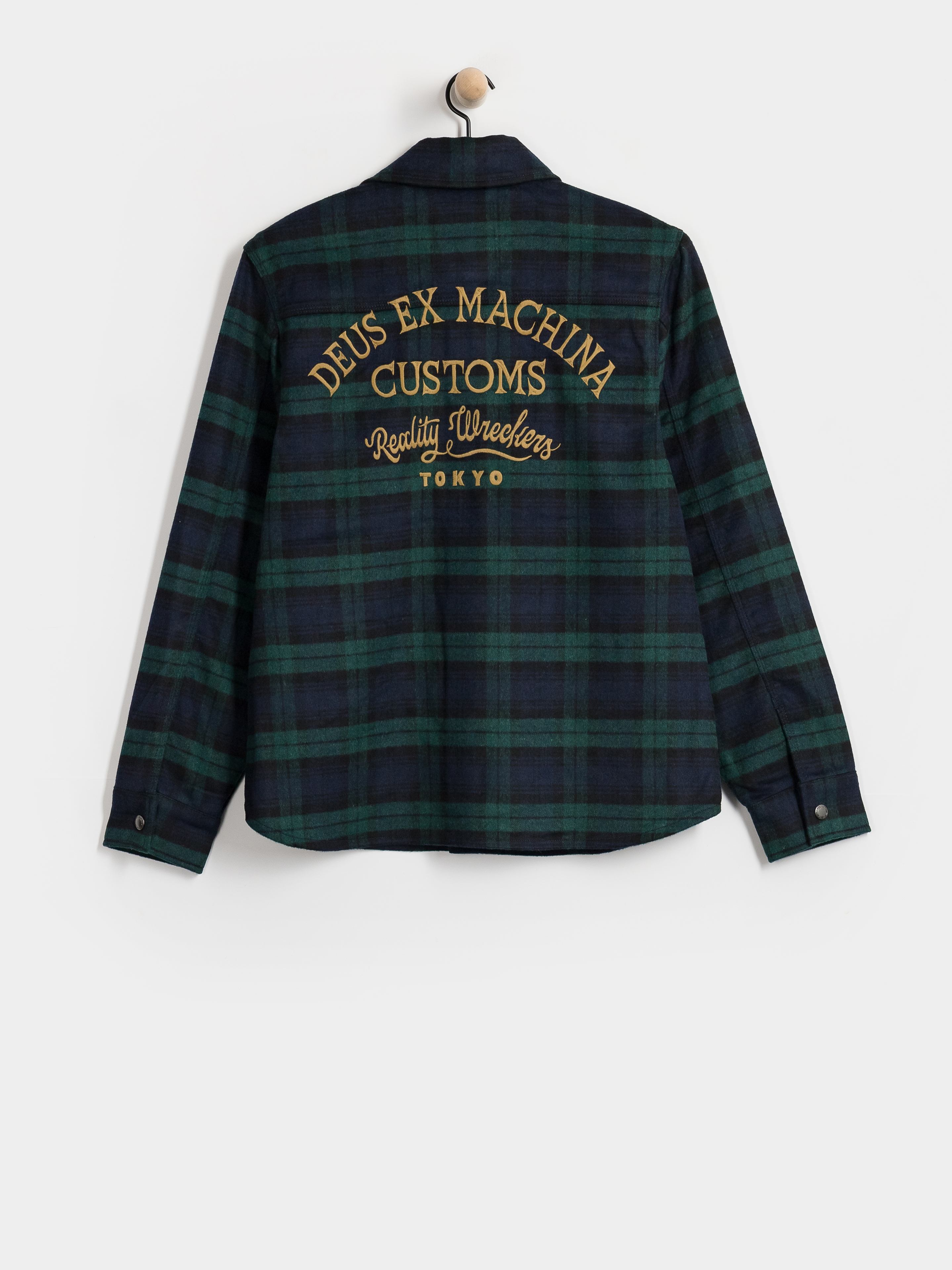 Deus Ex Machina Maxwell Check Ing (green check)