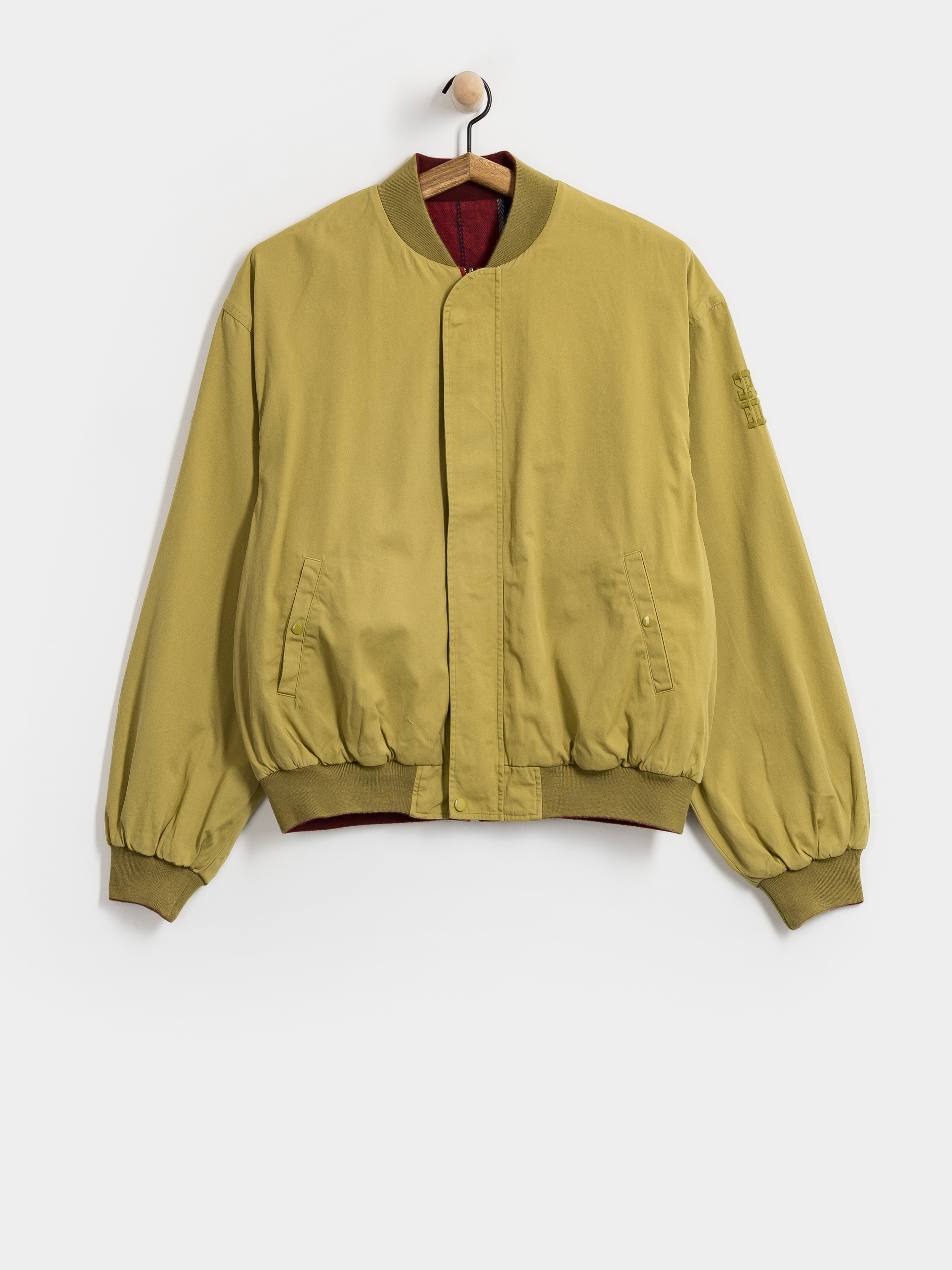 Deus Ex Machina Pendula Reversible Dzseki (willow green blanket red)