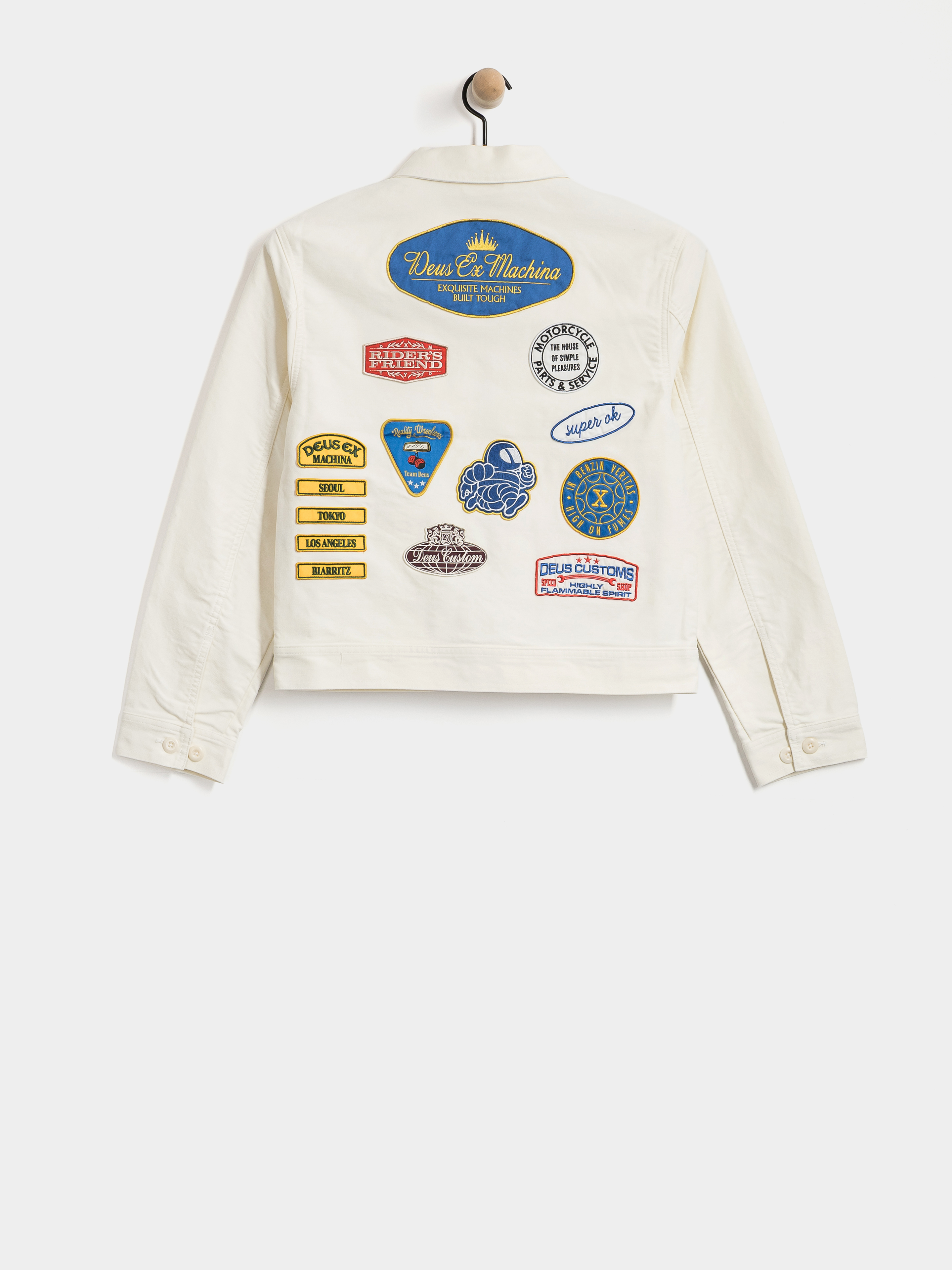 Deus Ex Machina Trophy Wmn Dzseki (whisper white)