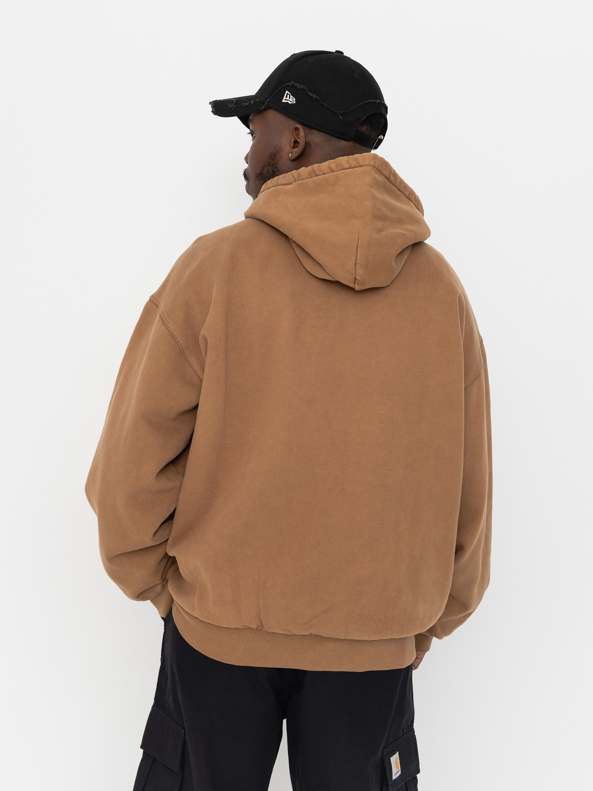 Carhartt WIP Vista ZHD Kapucnis pulóver (wip h brown/garment dyed)