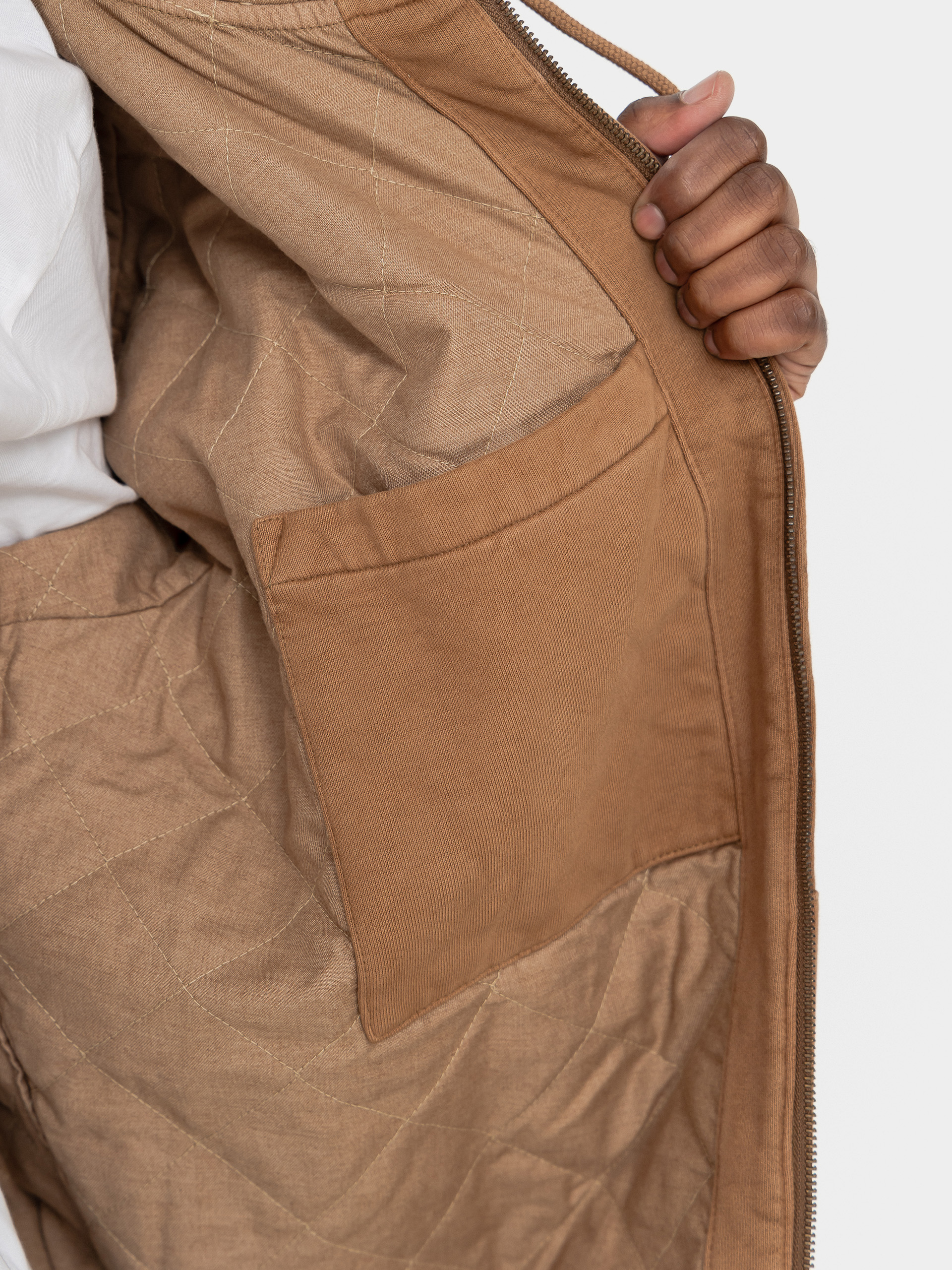 Carhartt WIP Vista ZHD Kapucnis pulóver (wip h brown/garment dyed)