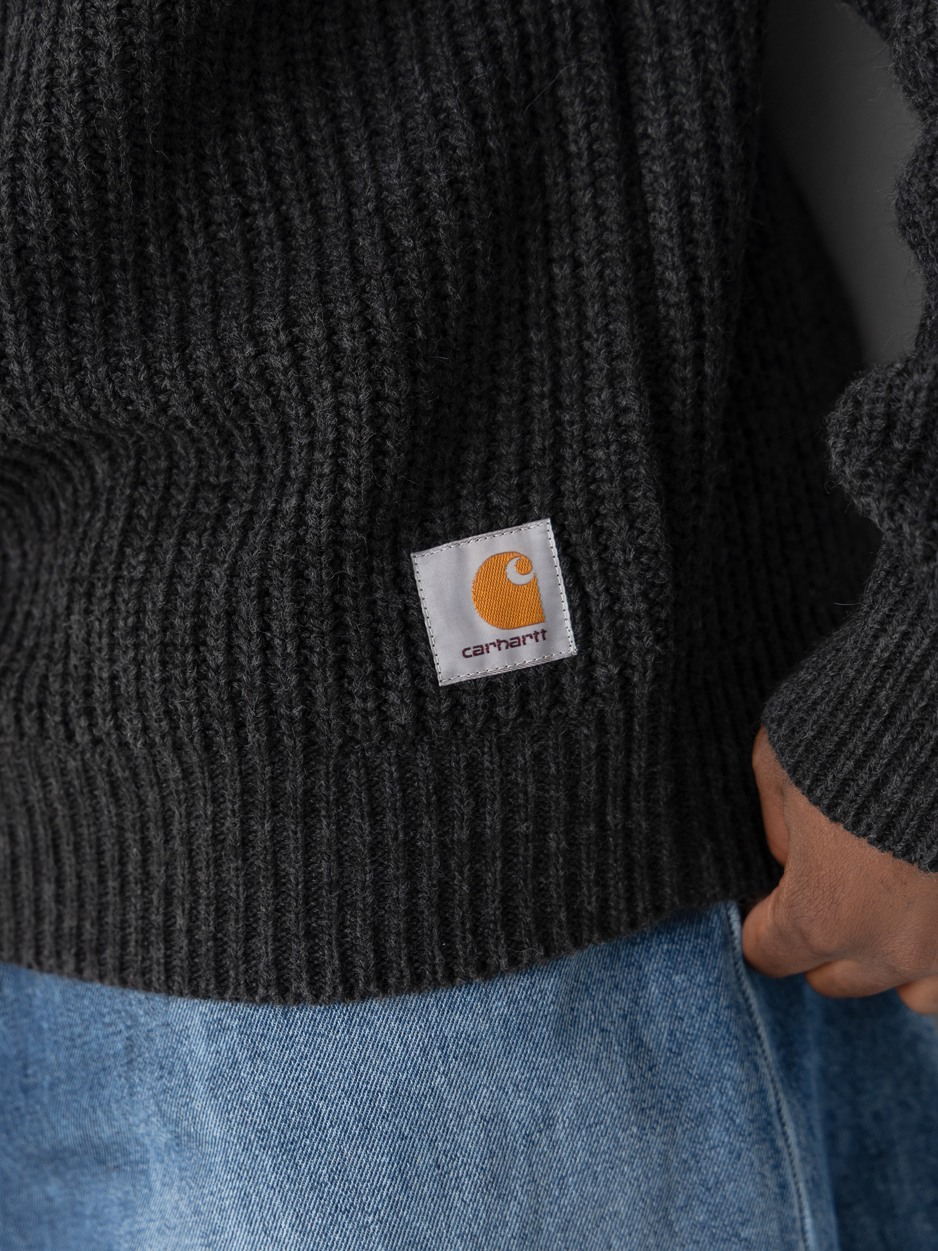 Carhartt WIP Firth Pulóver (soot)