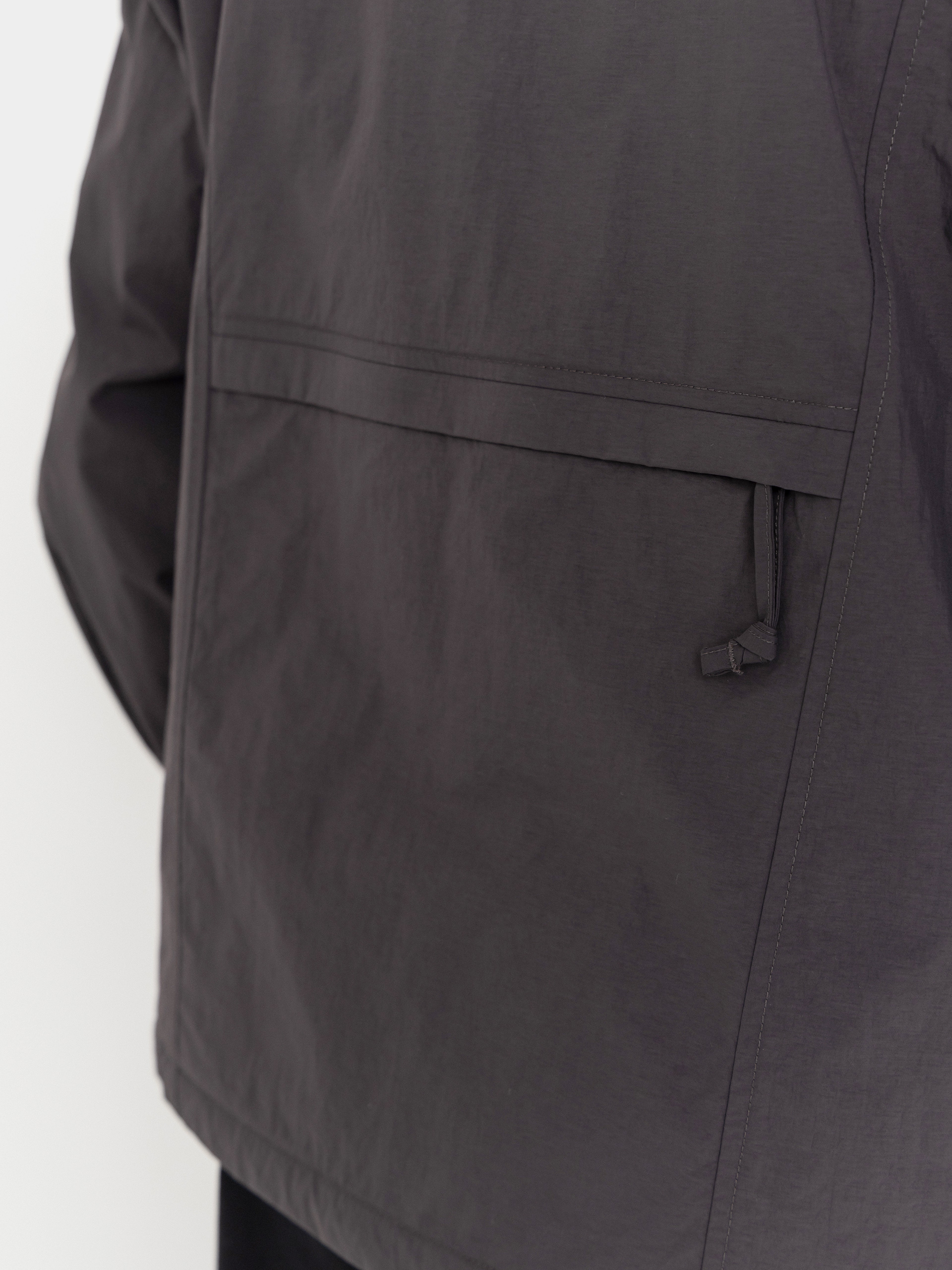 Dzseki The North Face Red Box Nylon Fleece Lined (obsidian)
