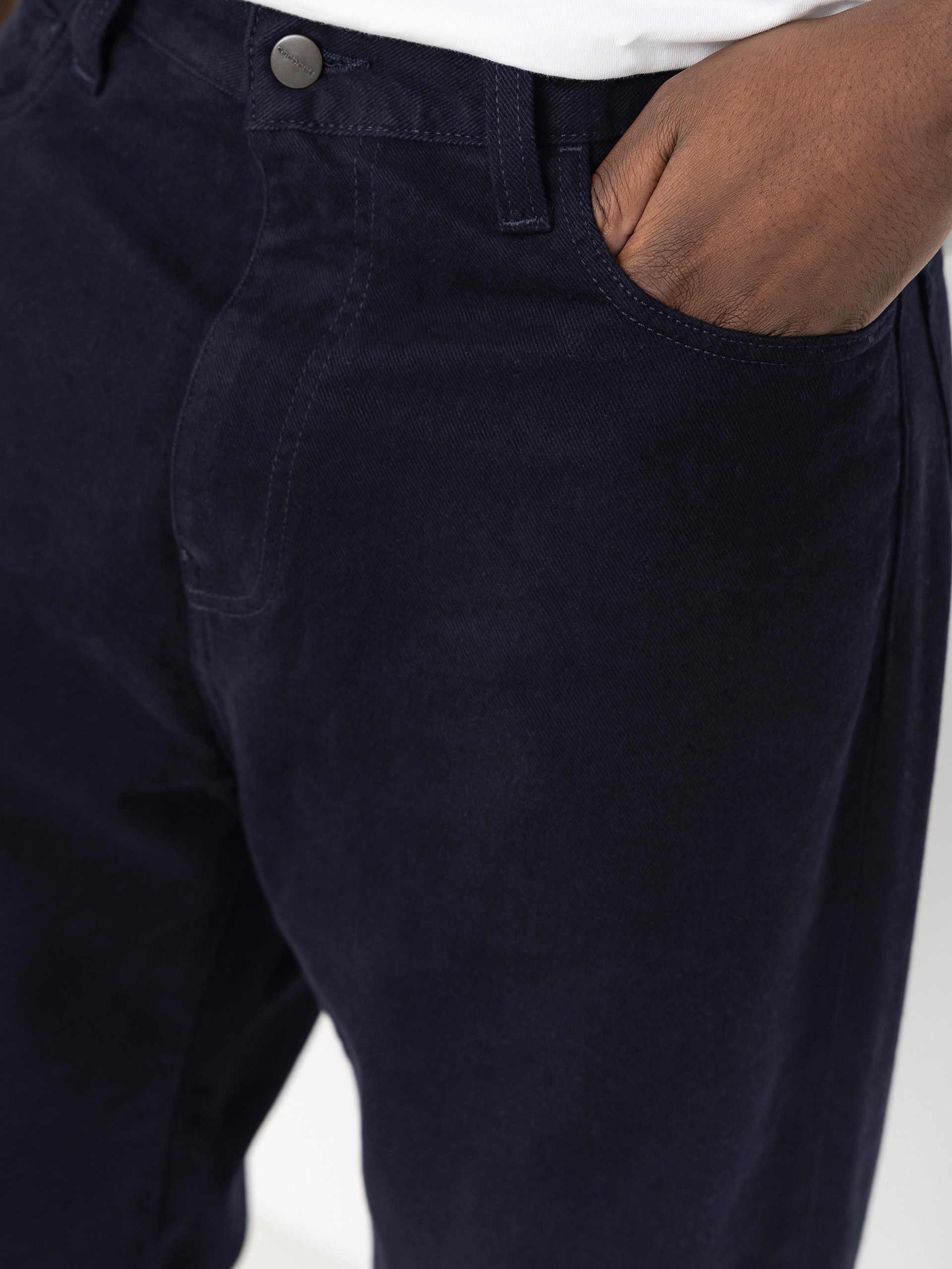Carhartt WIP Landon Kisnadrág (dark navy/rinsed)