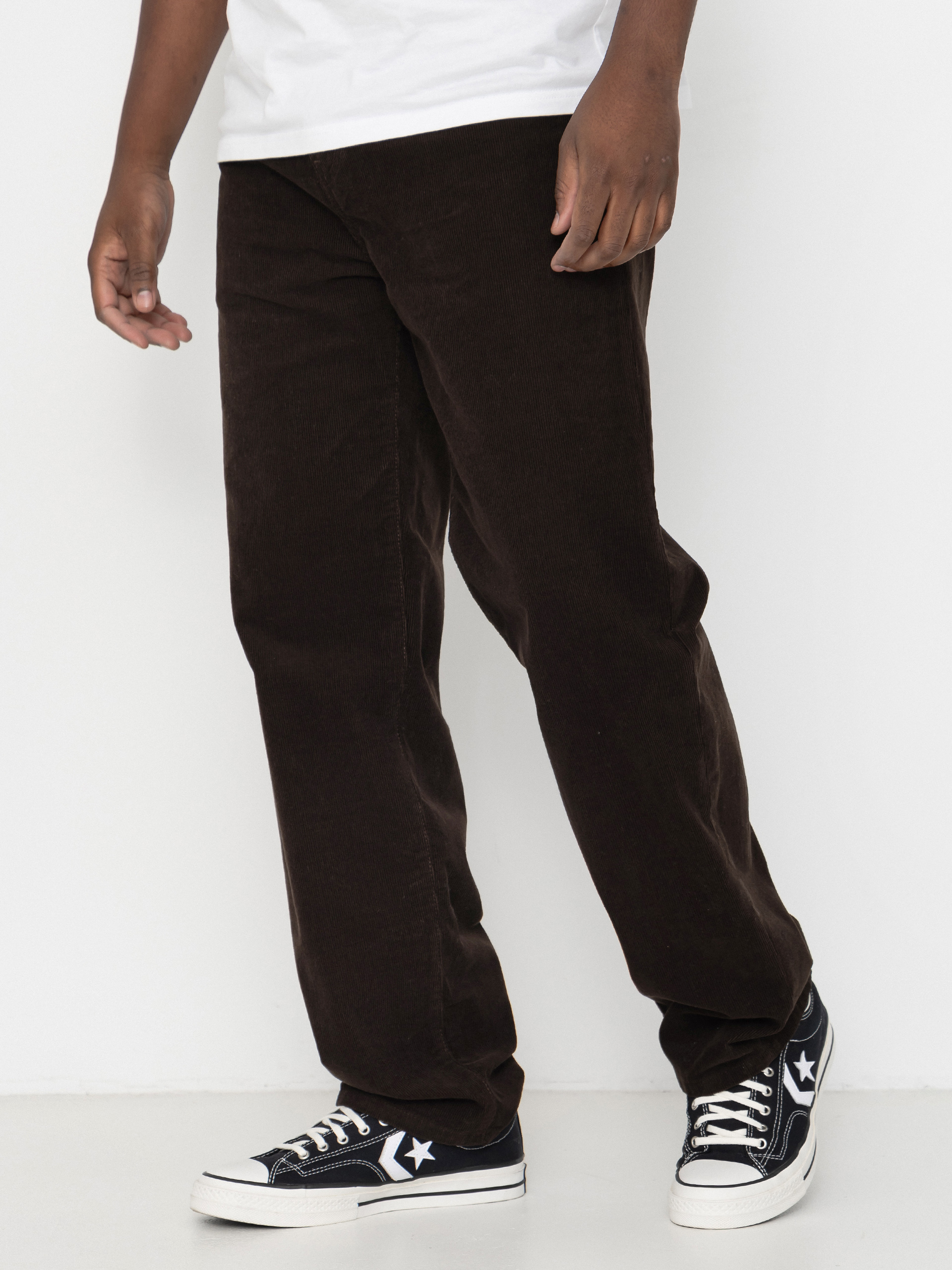 Carhartt WIP Aaron Kisnadrág (tobacco/rinsed)