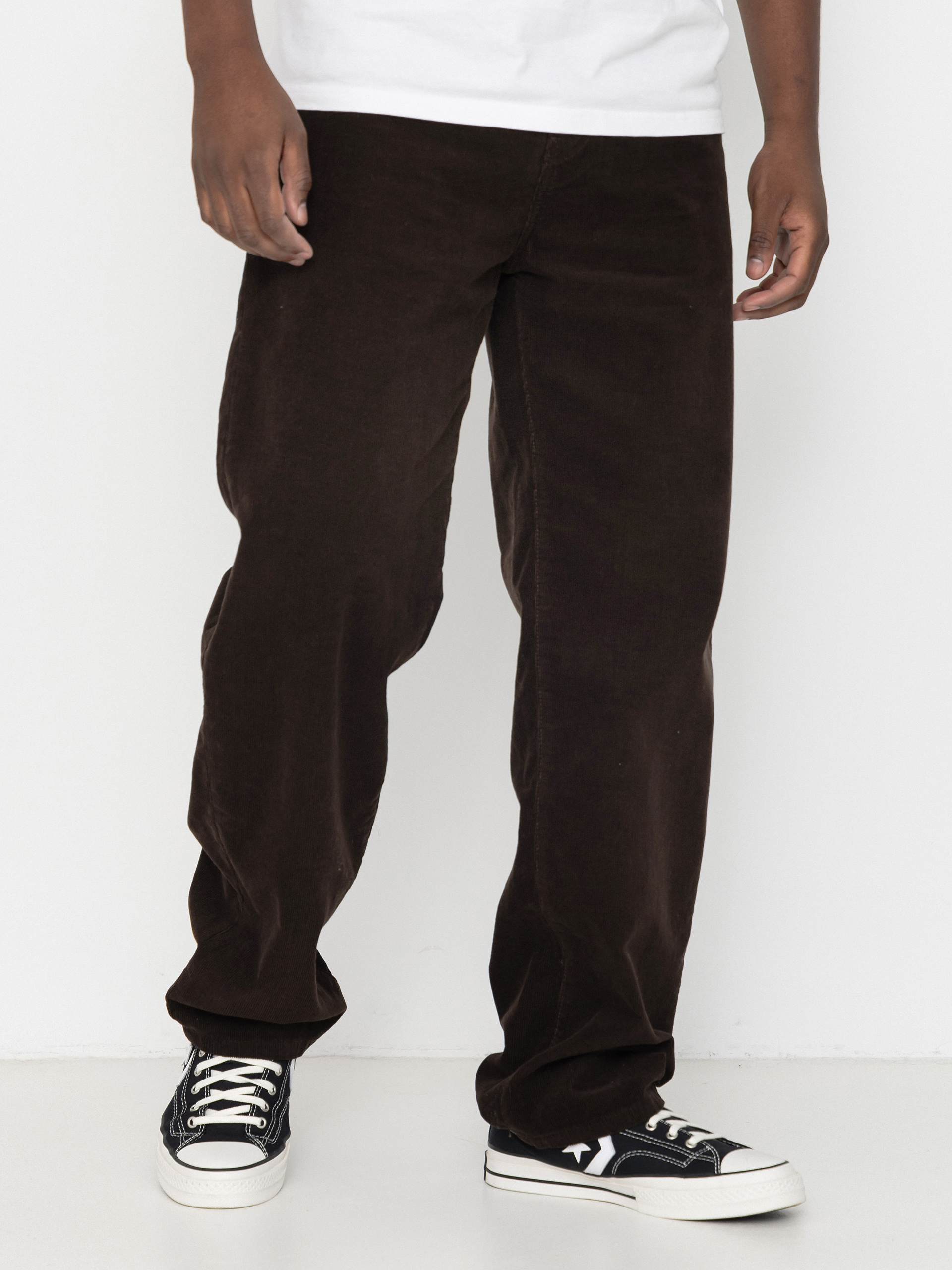 Carhartt WIP Aaron Kisnadrág (tobacco/rinsed)