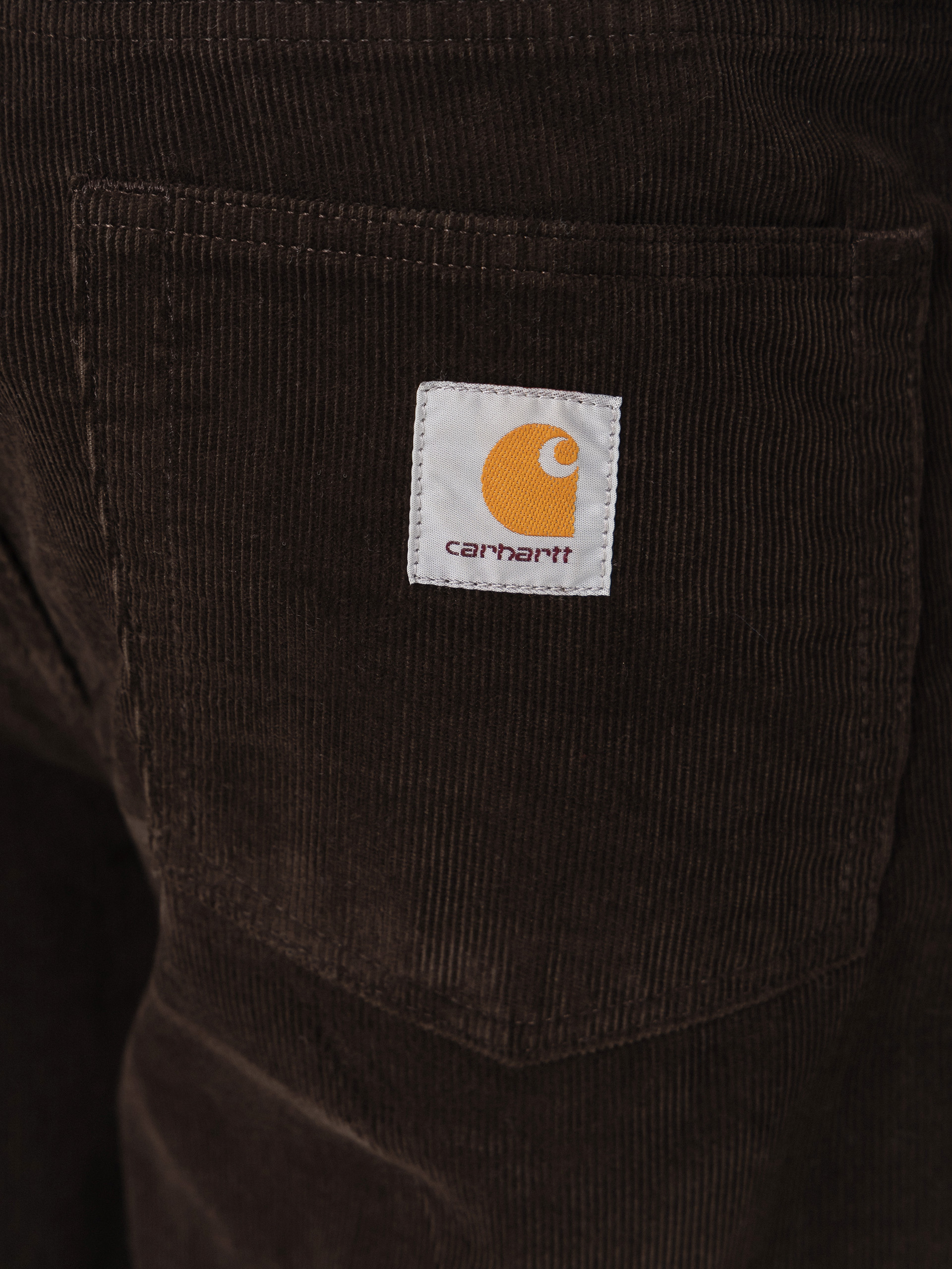 Carhartt WIP Aaron Kisnadrág (tobacco/rinsed)