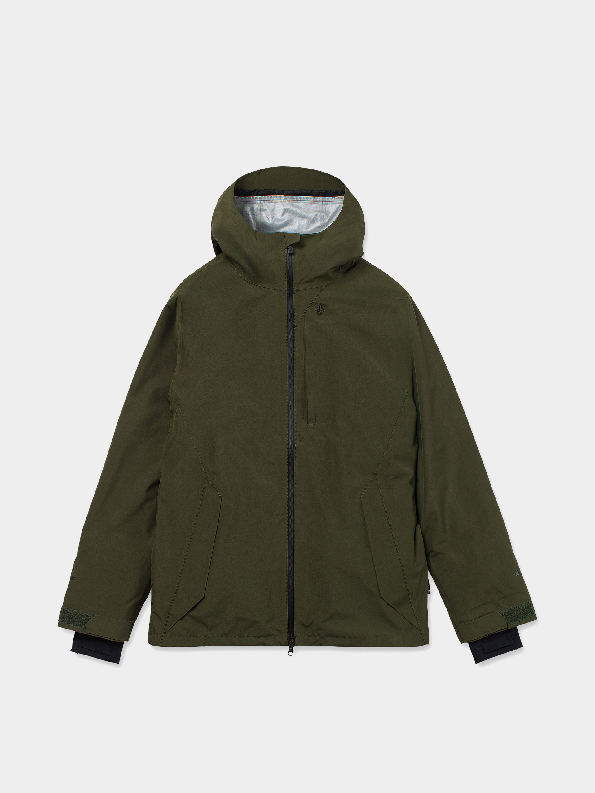 Férfi Snowboard dzseki Volcom Tester 3L Gore Tex (dark green)