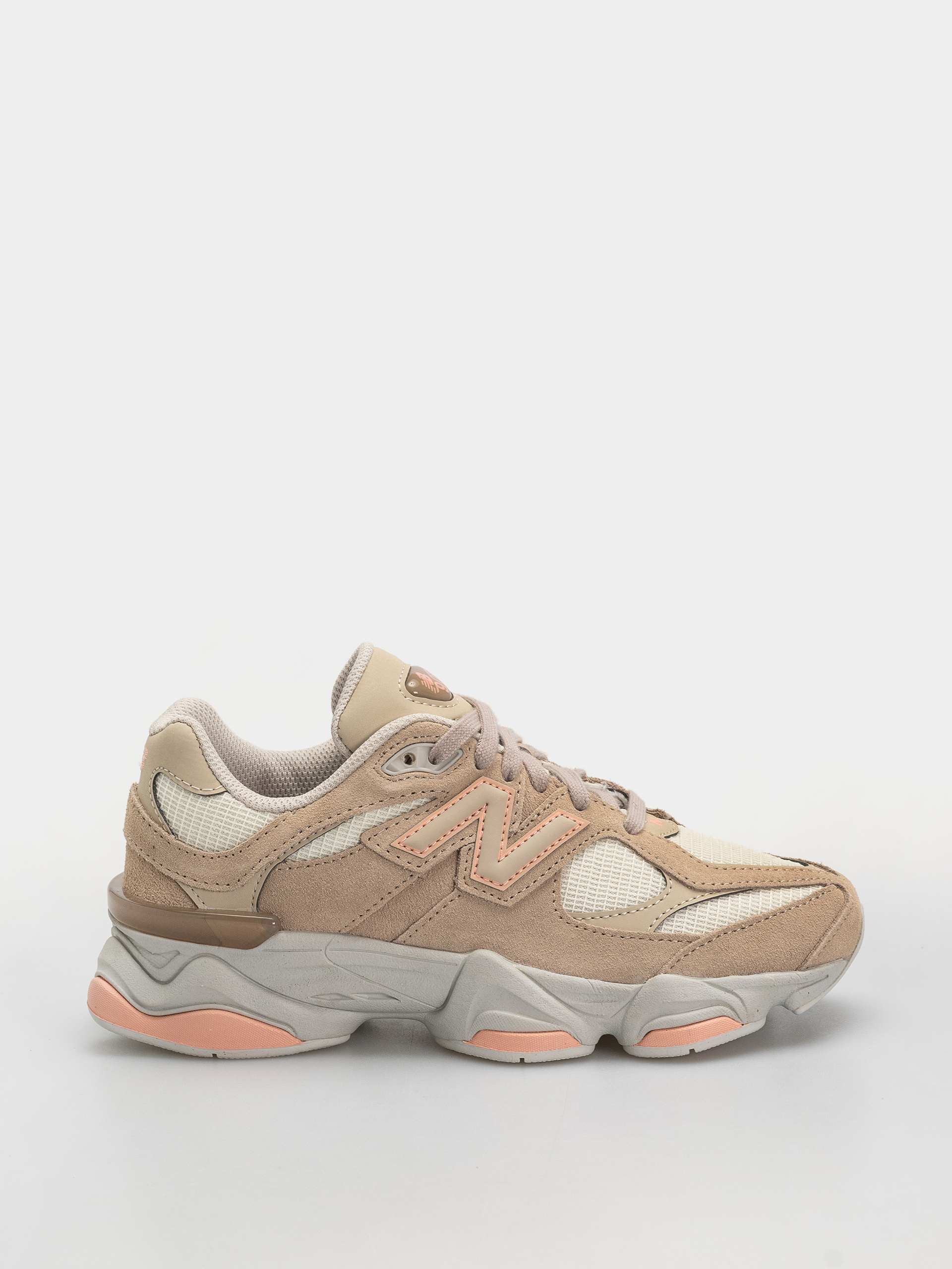 New Balance 9060 JR Cipők (mindful grey/pink lemonade)