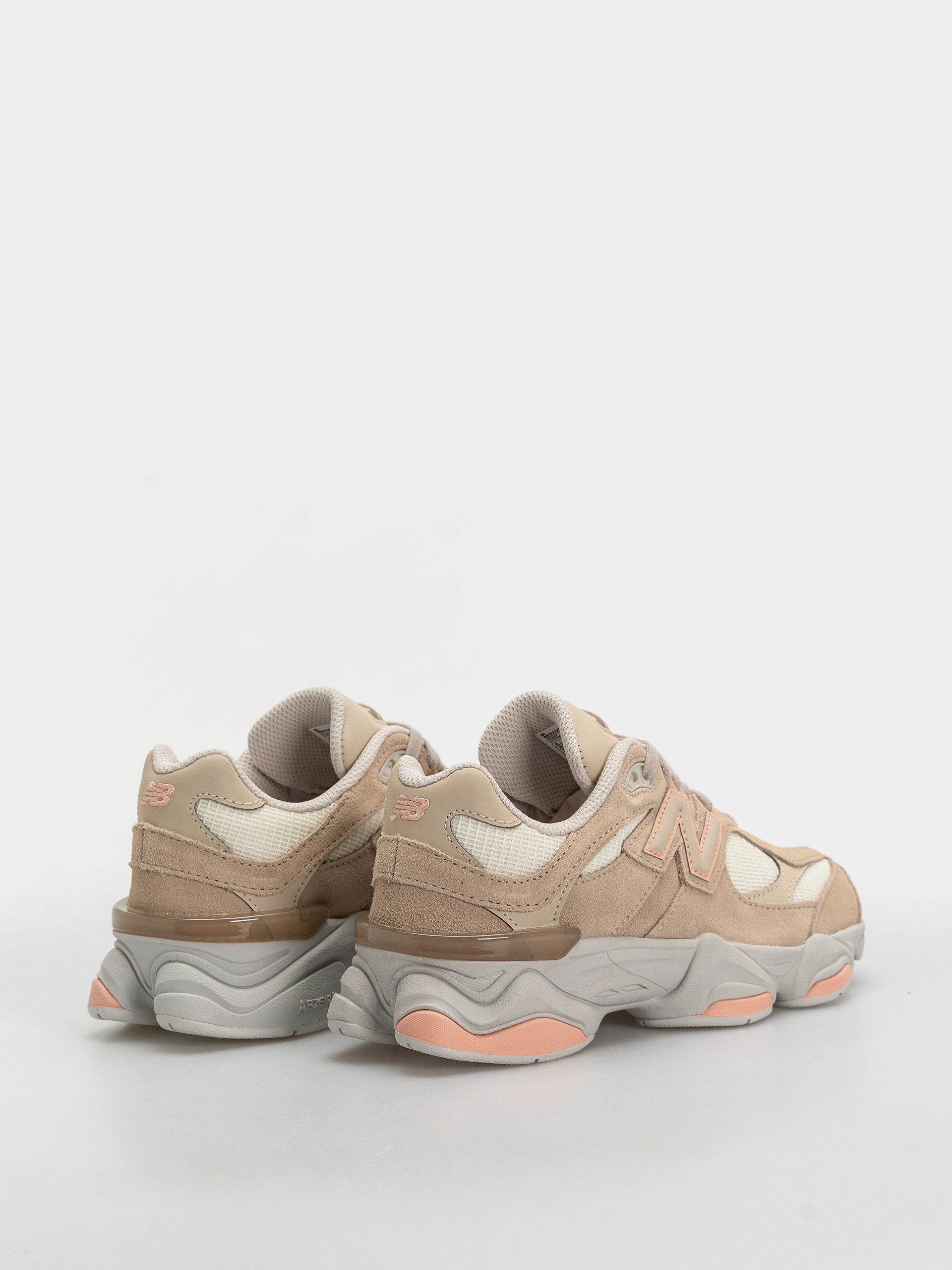 New Balance 9060 JR Cipők (mindful grey/pink lemonade)