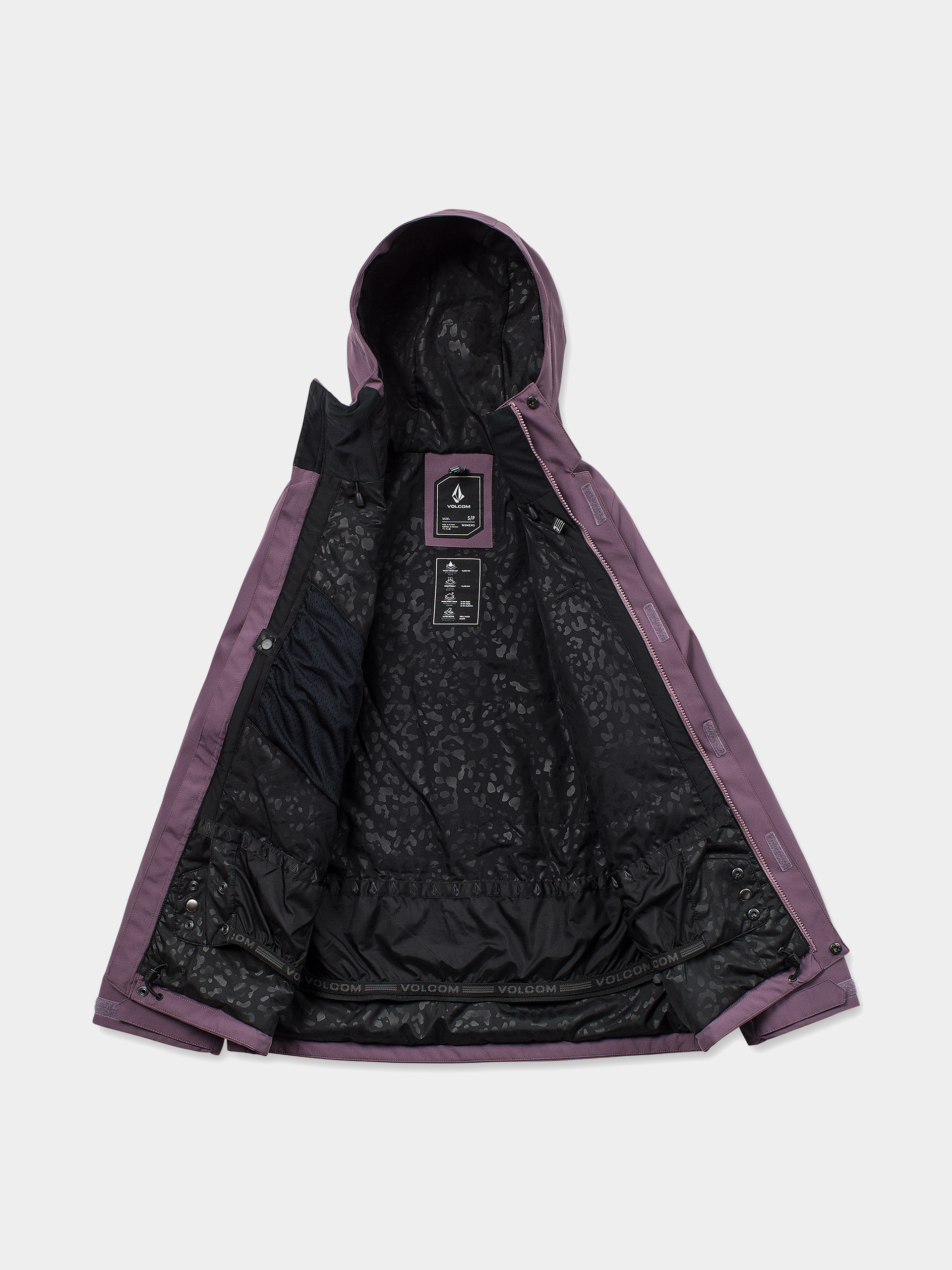 Női Snowboard dzseki Volcom Stoney Shadow Ins (arctic dust)