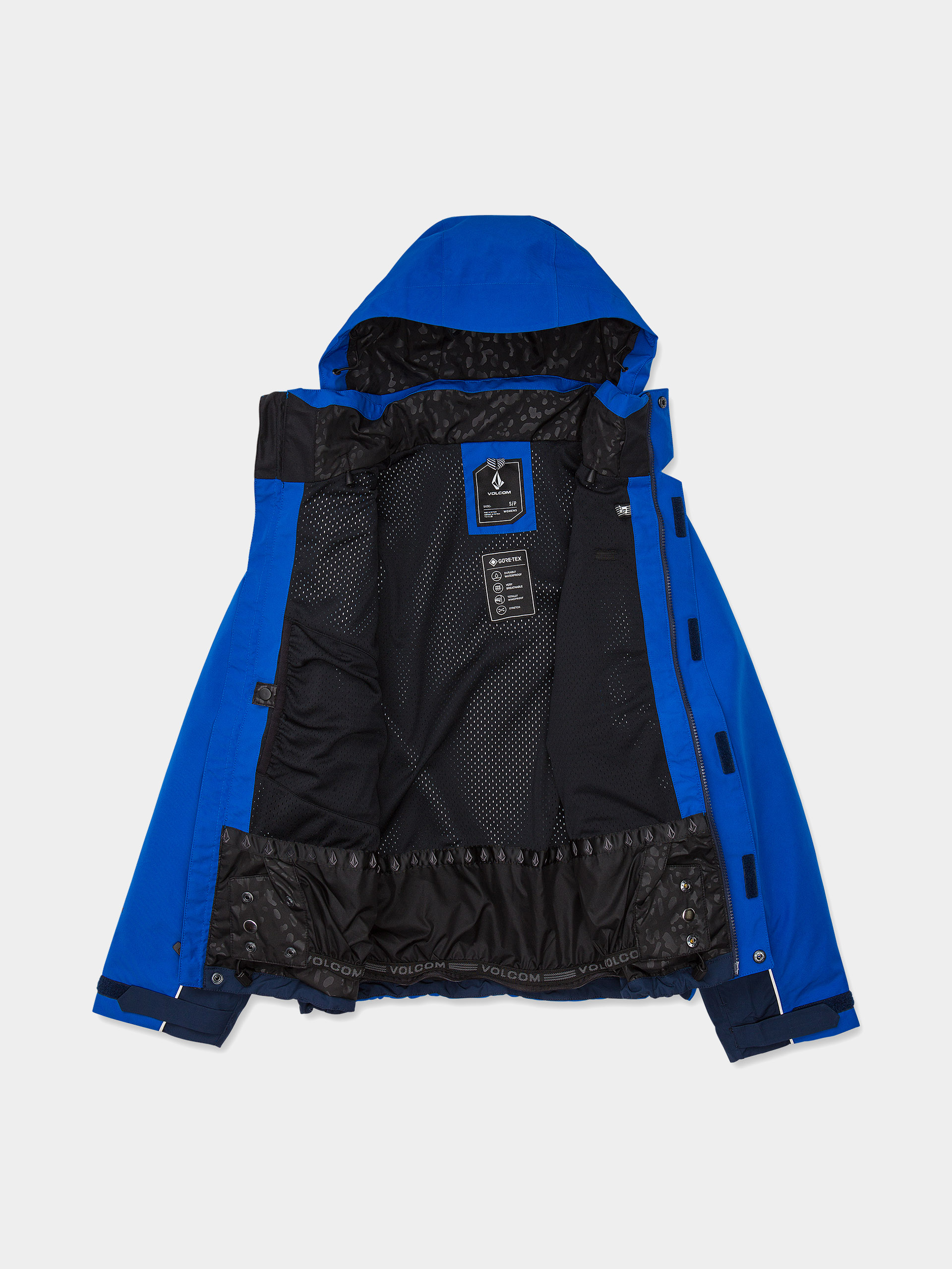 Női Snowboard dzseki Volcom Yourfav Baggy Gore (bright blue)