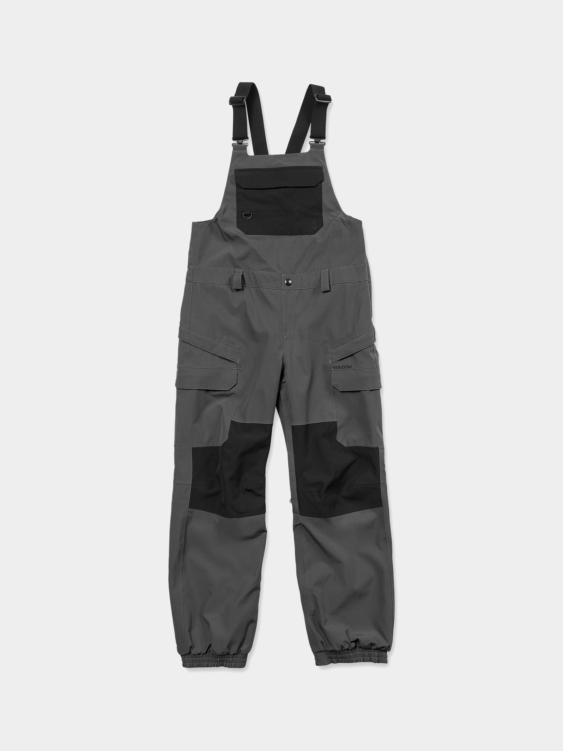 Snowboard nadrág Volcom Creston 3D Stretch Bib Wmn (dark grey)