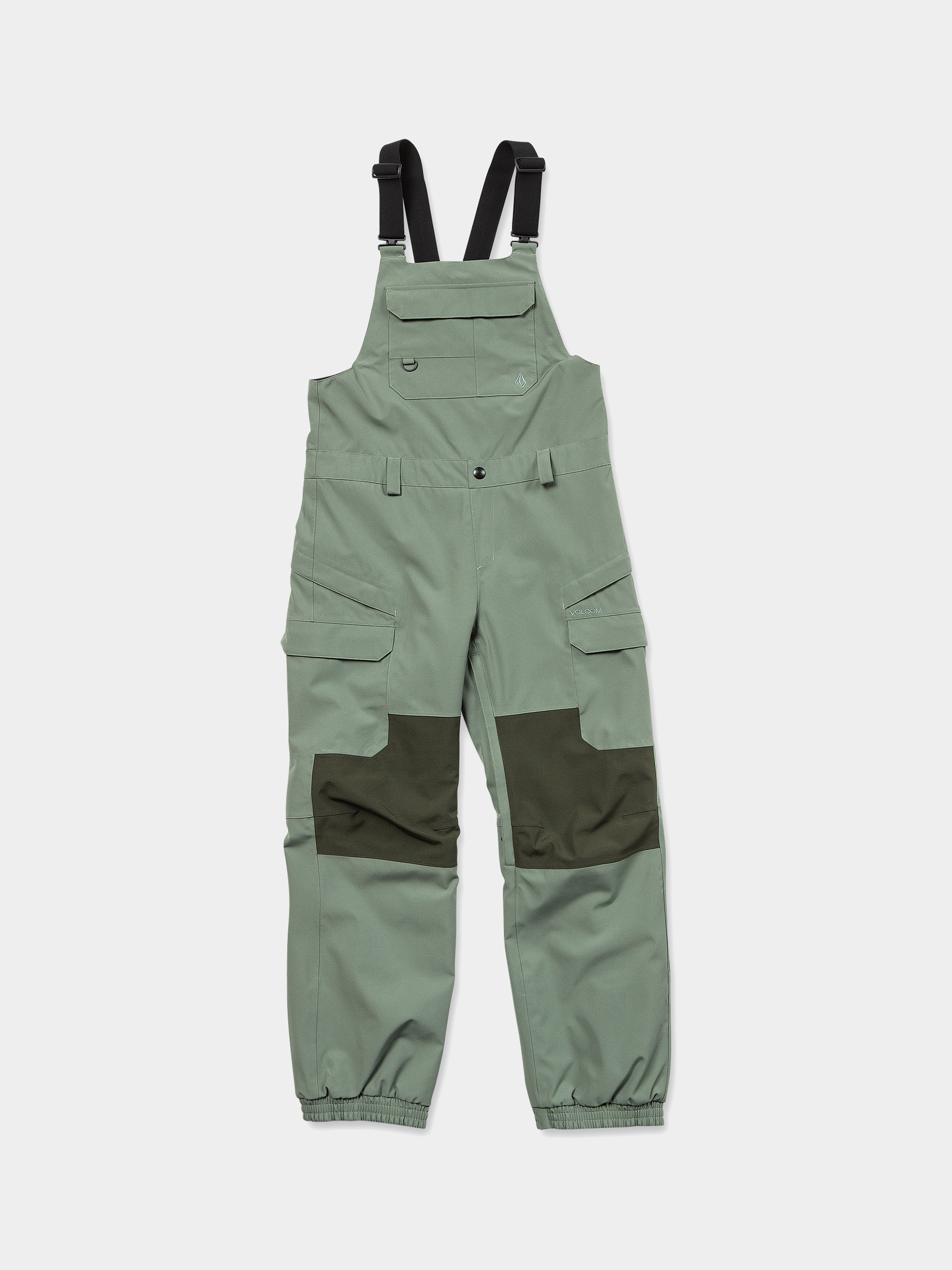 Női Snowboard nadrág Volcom Creston 3D Stretch Bib (light green)