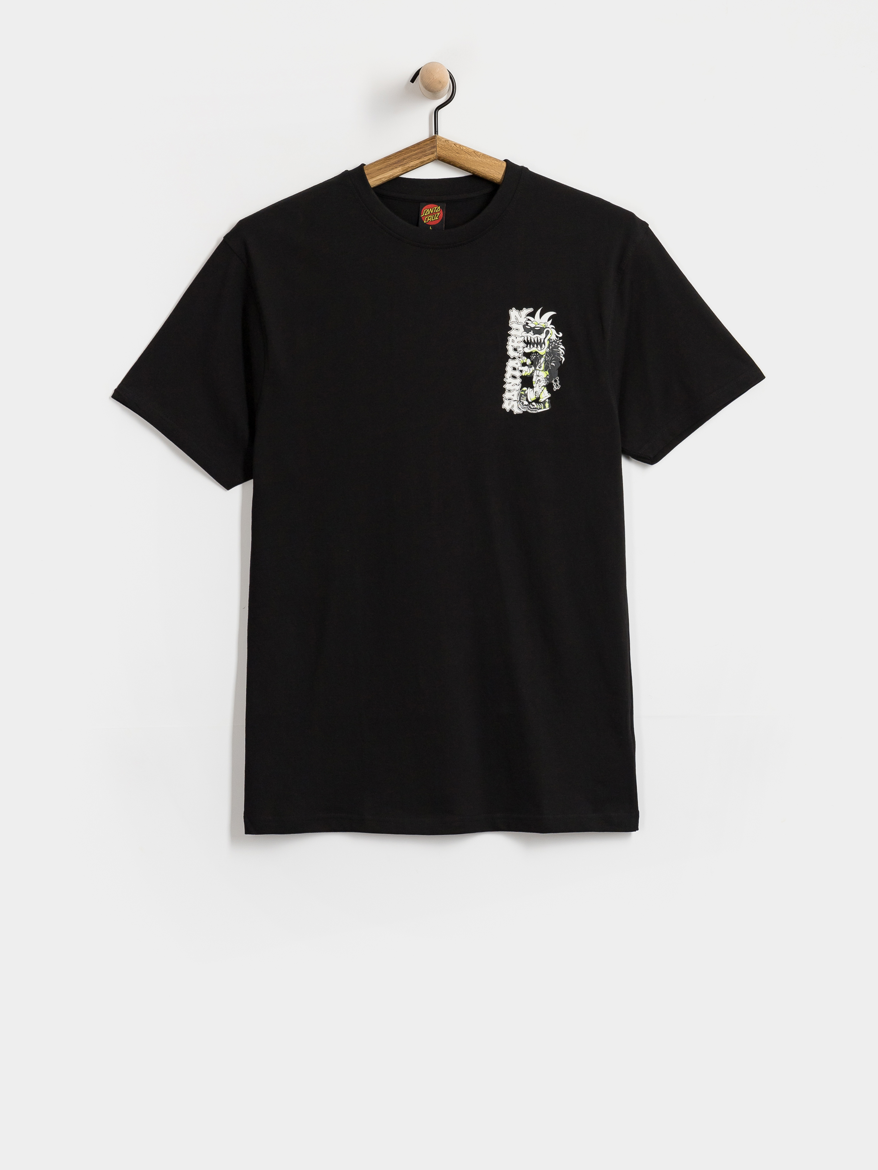 Santa Cruz Punk Gremlin Front Póló (black)