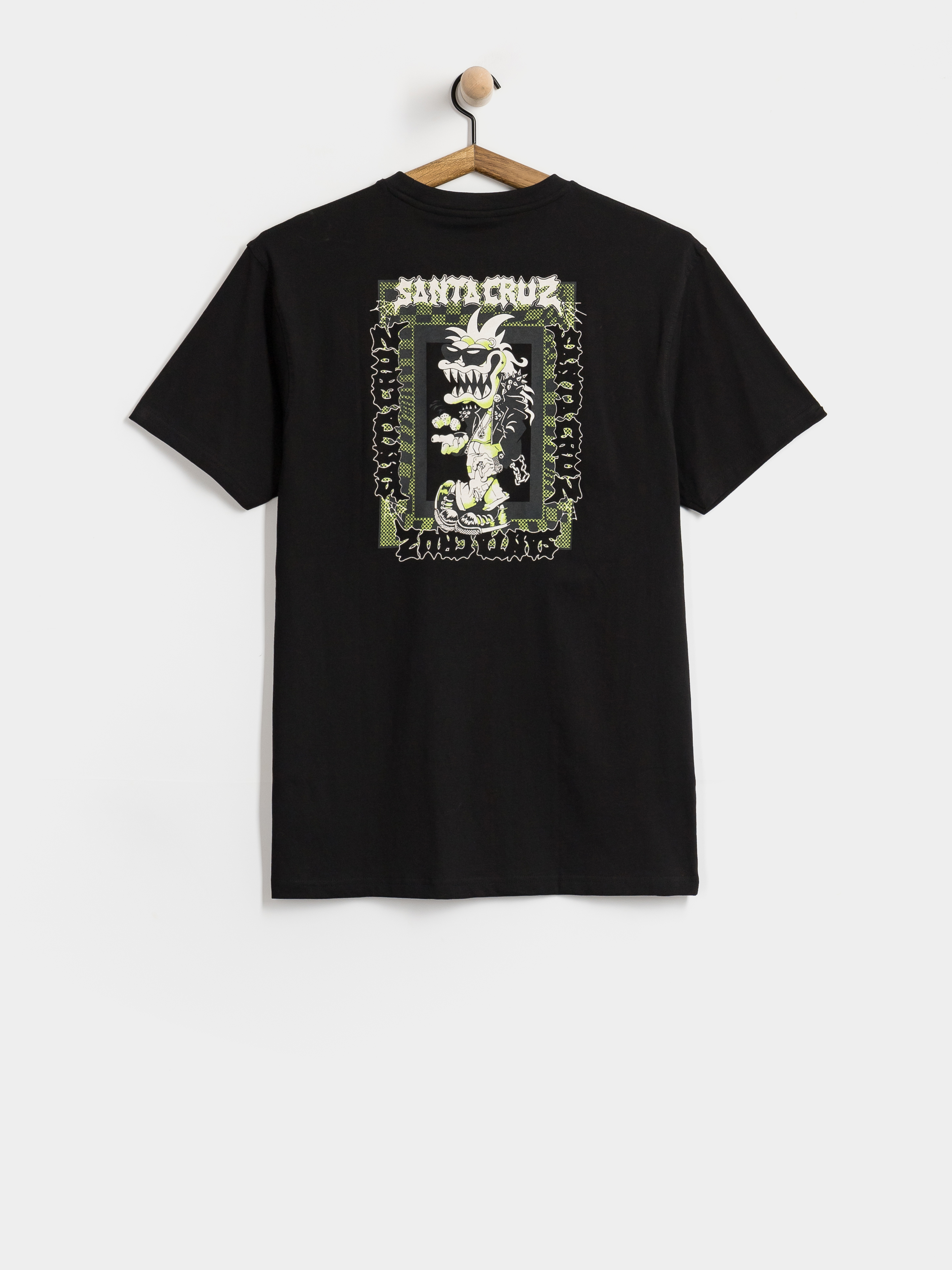 Santa Cruz Punk Gremlin Front Póló (black)