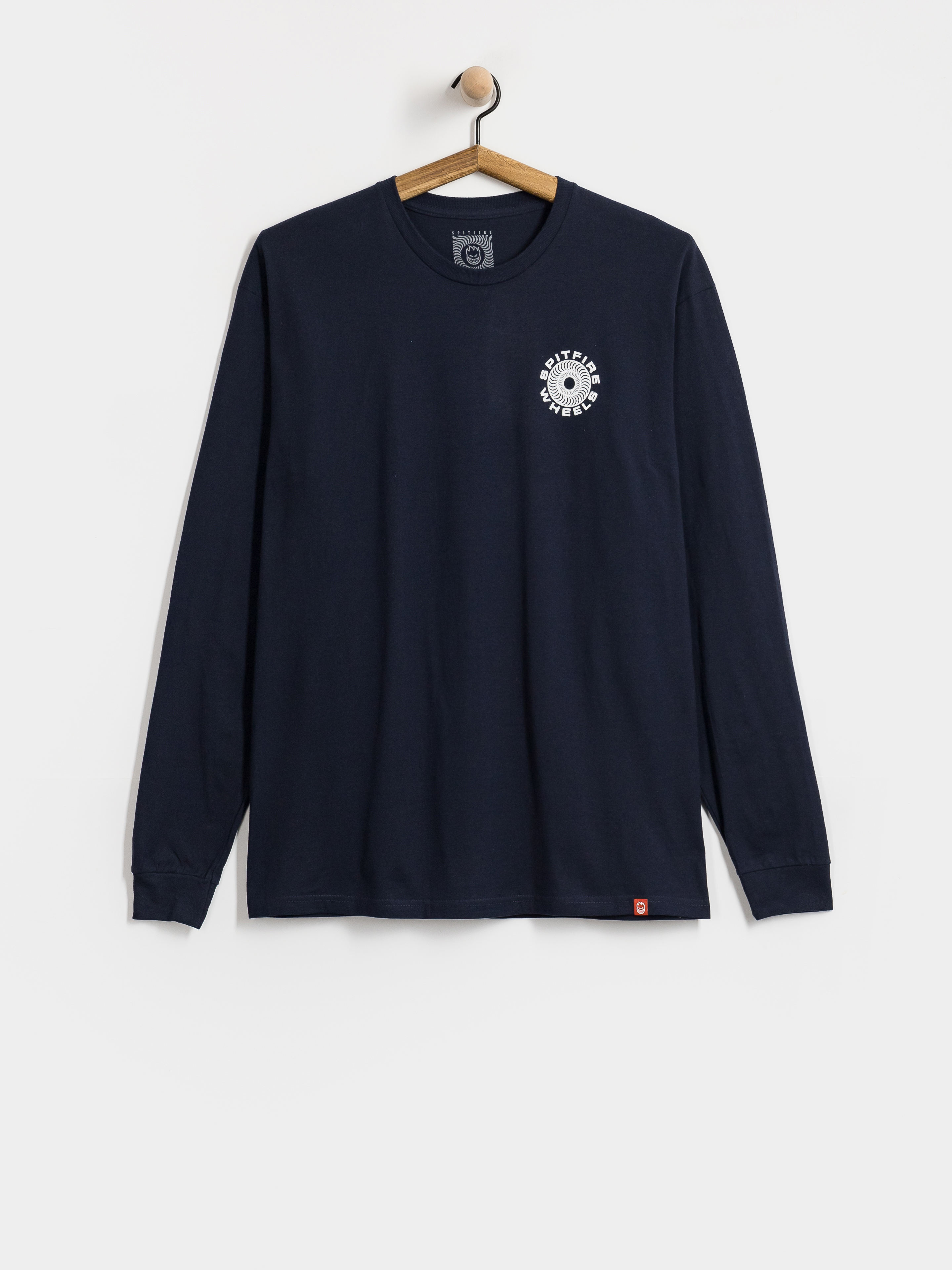 Spitfire Classic 87 Swirl Fill Hosszú ujjú felső (navy w/white&black prints)