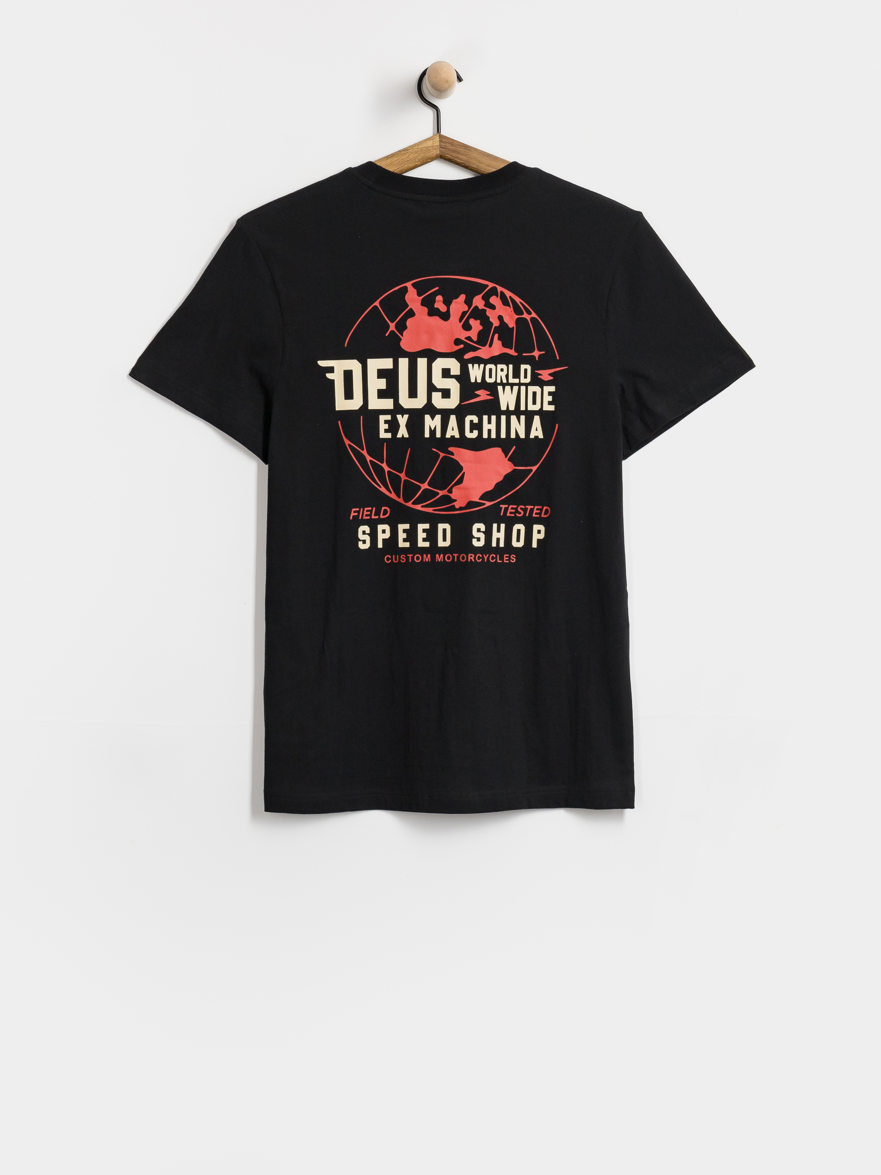 Deus Ex Machina Global Spark Póló (black)