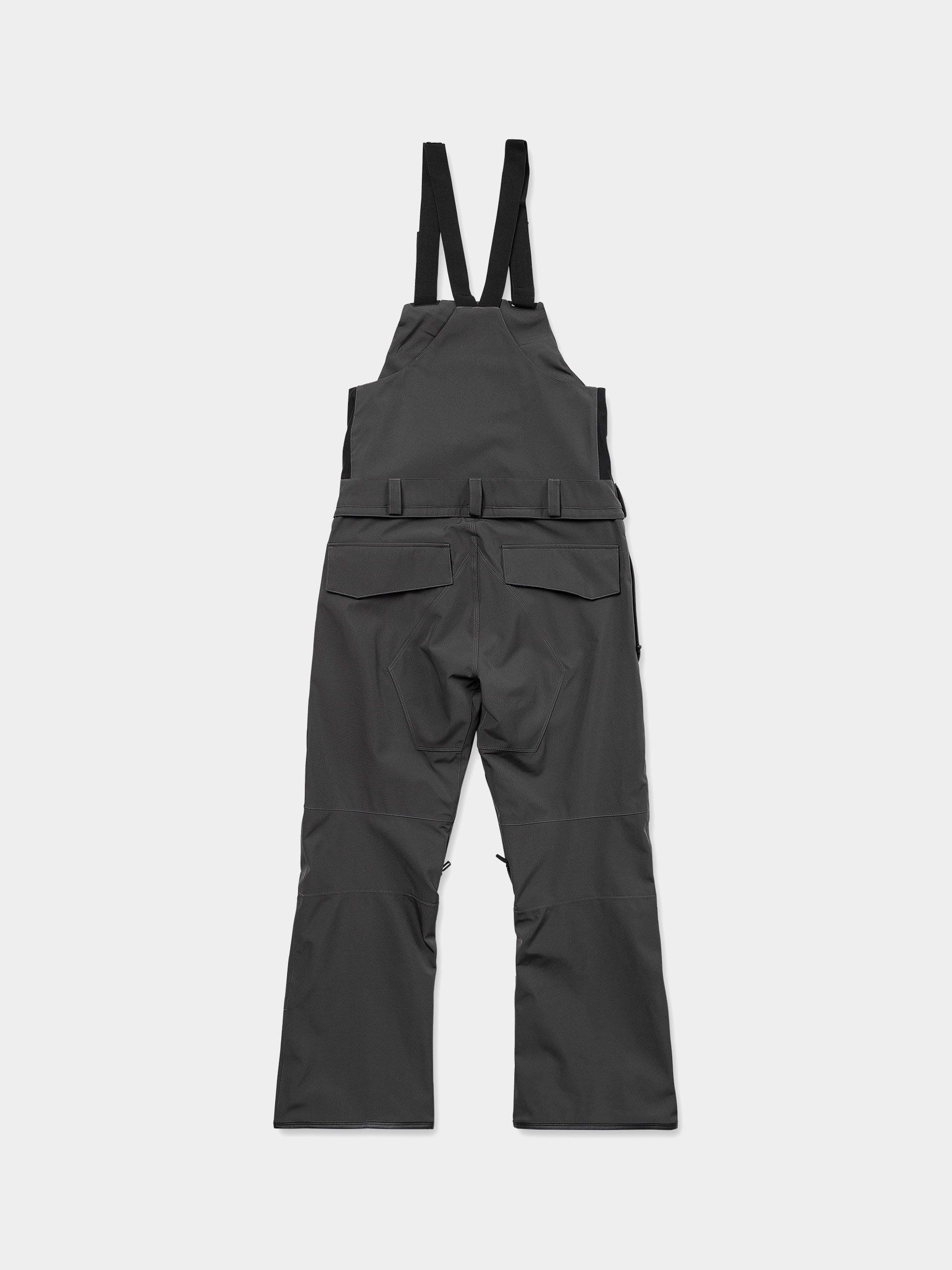 Férfi Snowboard nadrág Volcom Roan Bib Overall (dark grey)