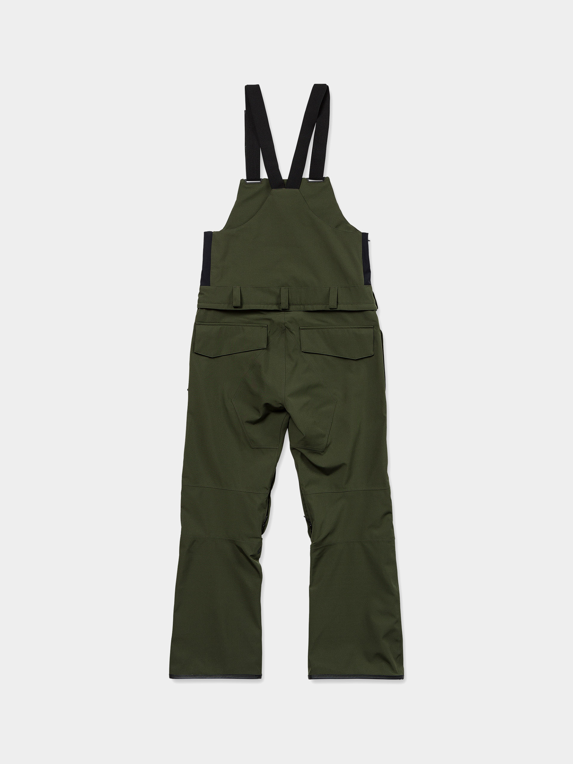 Férfi Snowboard nadrág Volcom Roan Bib Overall (dark green)