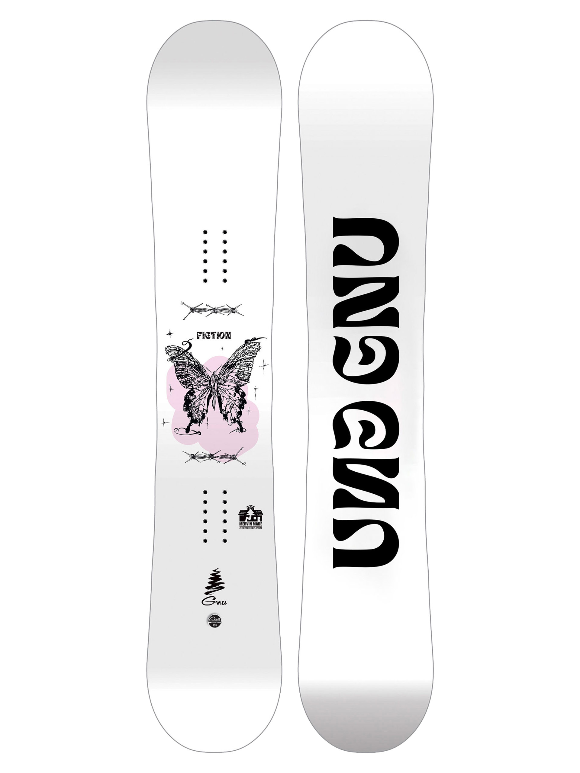 Női Snowboard Gnu Fiction