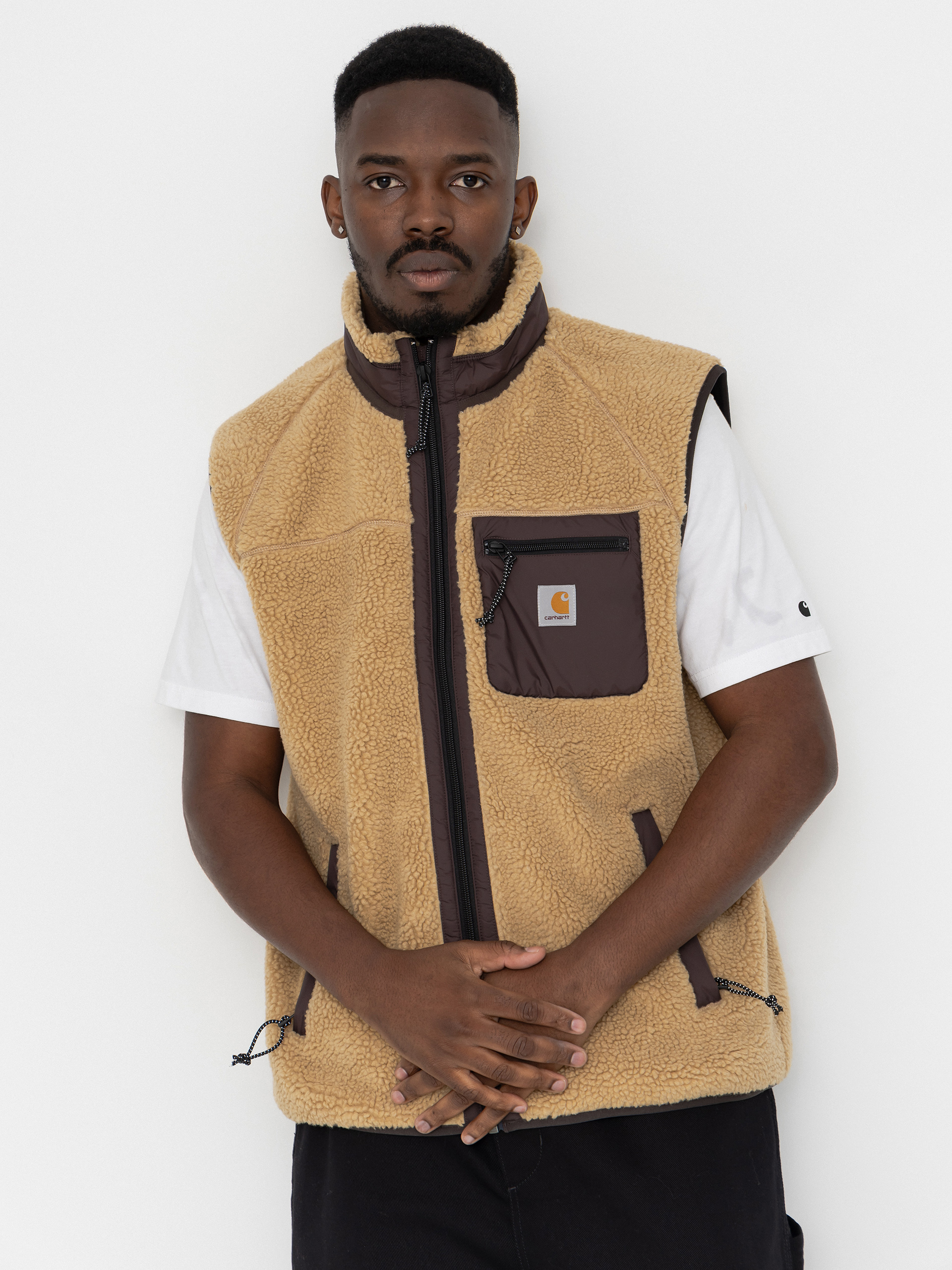 Mellény Carhartt WIP Prentis (wip dusty h/tobacco)