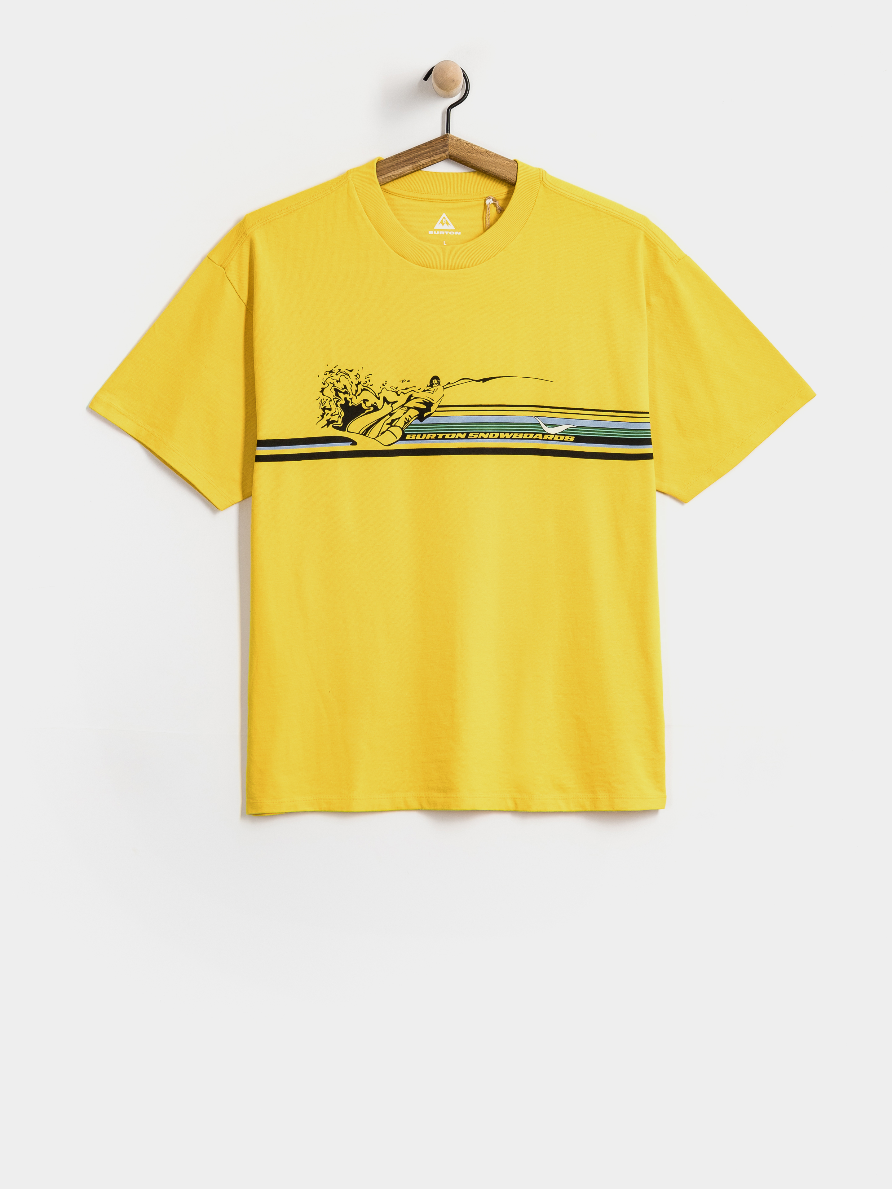 Ujjatlan thermo felső Burton 50TH 90s (thirteen yellow)