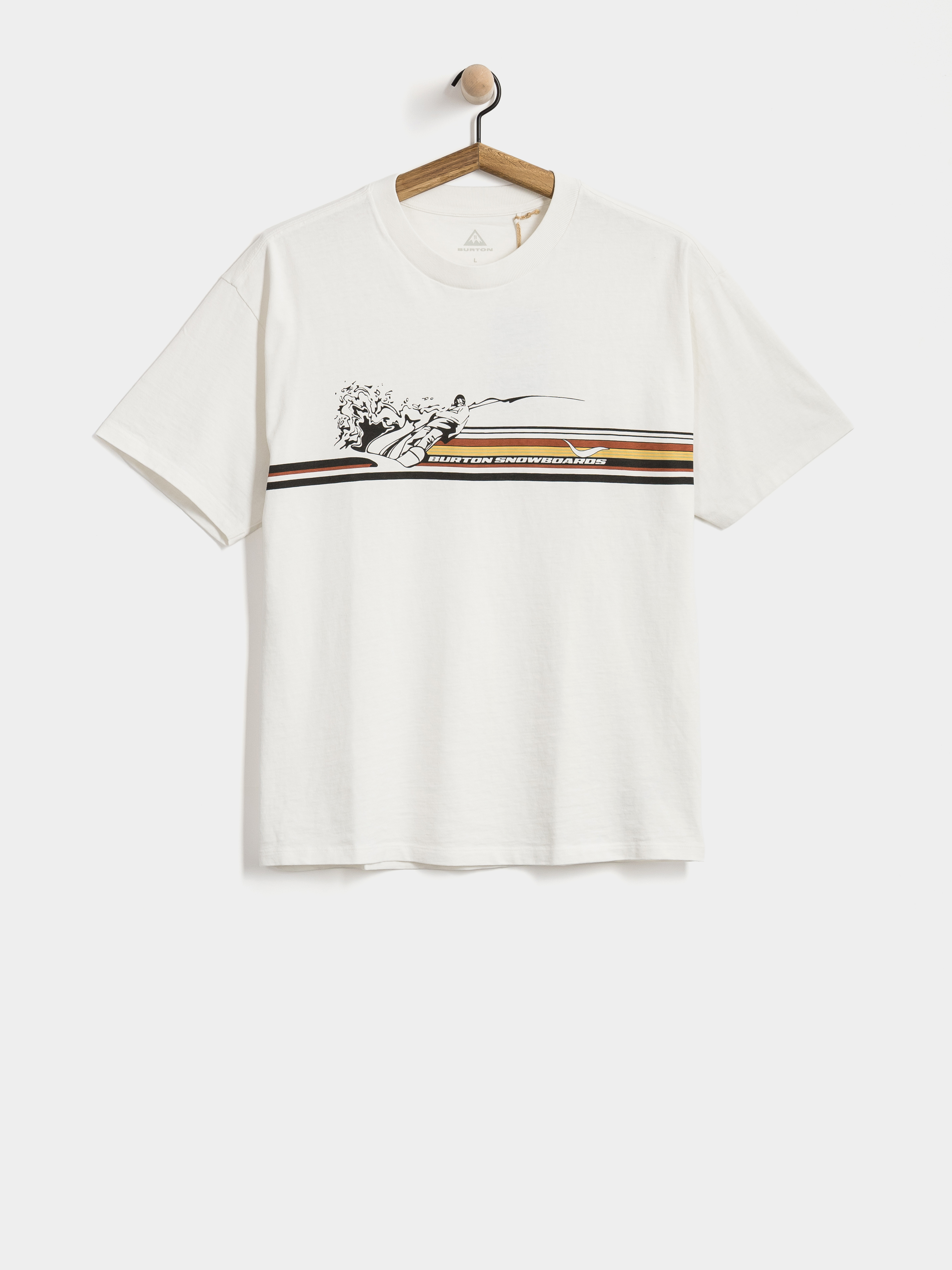 Ujjatlan thermo felső Burton 50TH 90s (stout white)