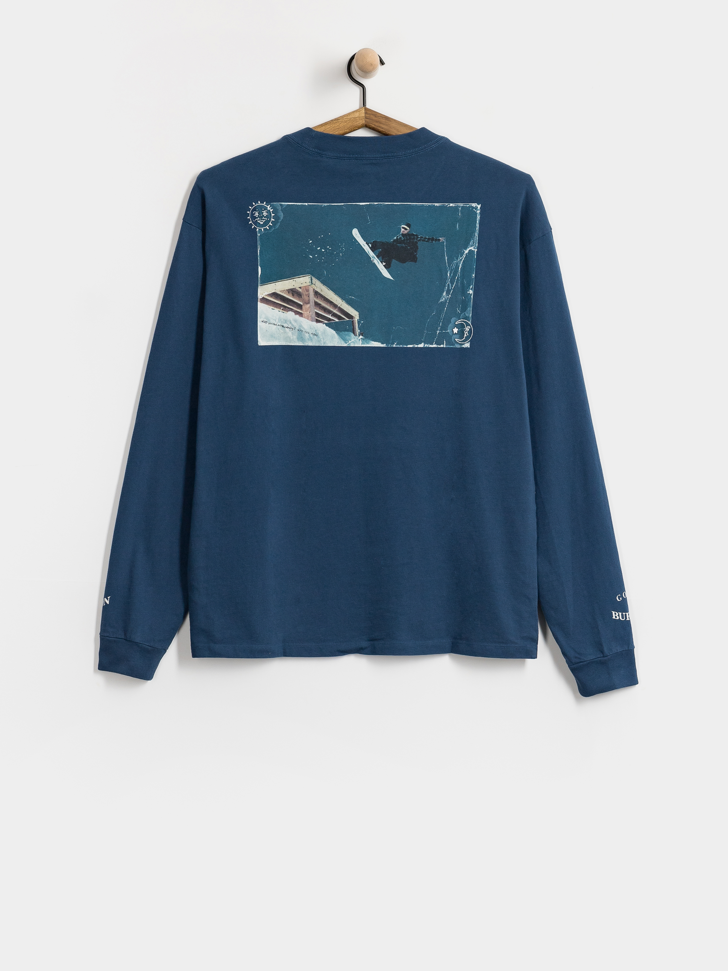 Hosszú ujjú thermo felső Burton 50TH 90s (selvedge blue)