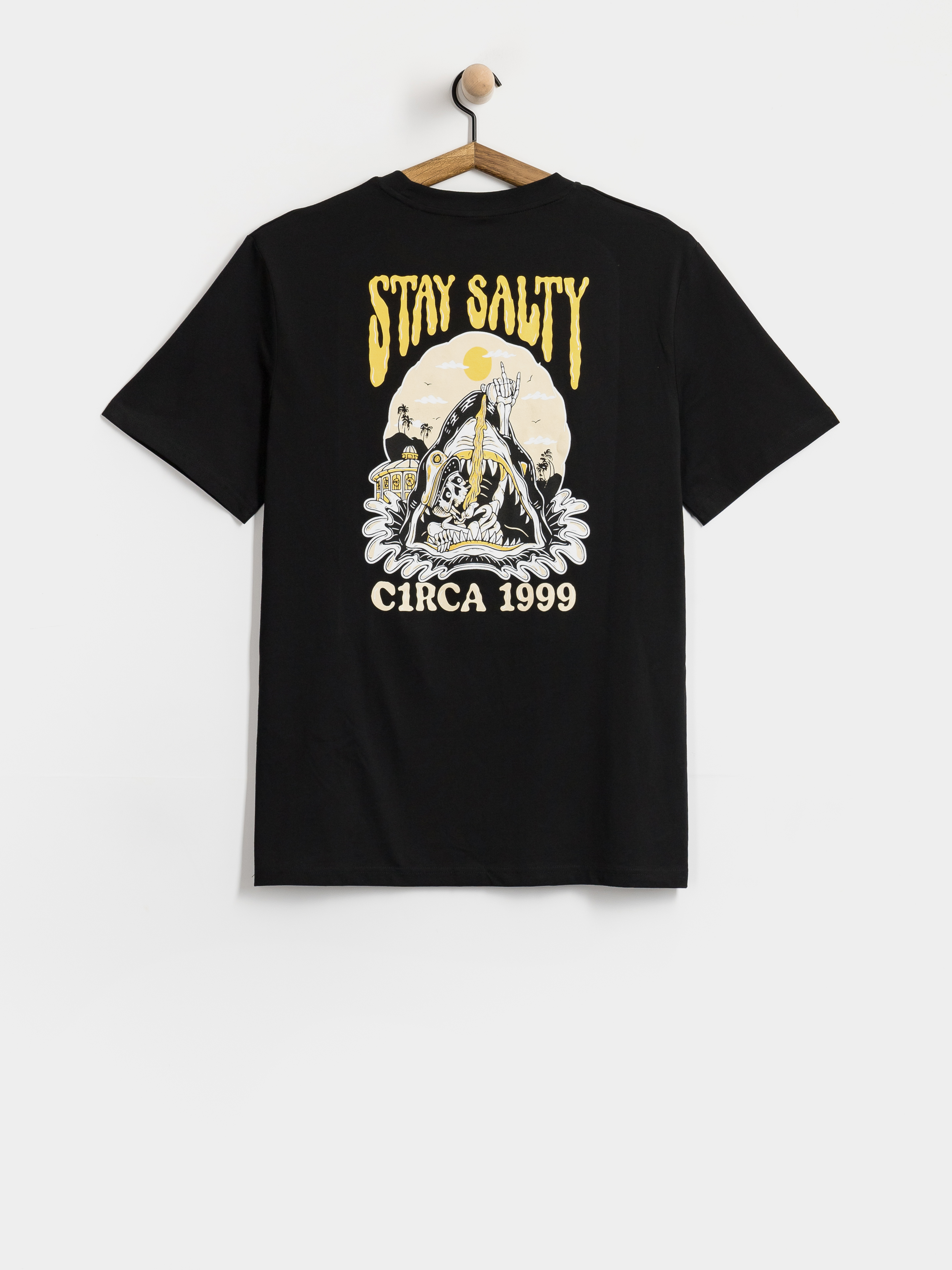 Póló Circa Stay Salty (black)