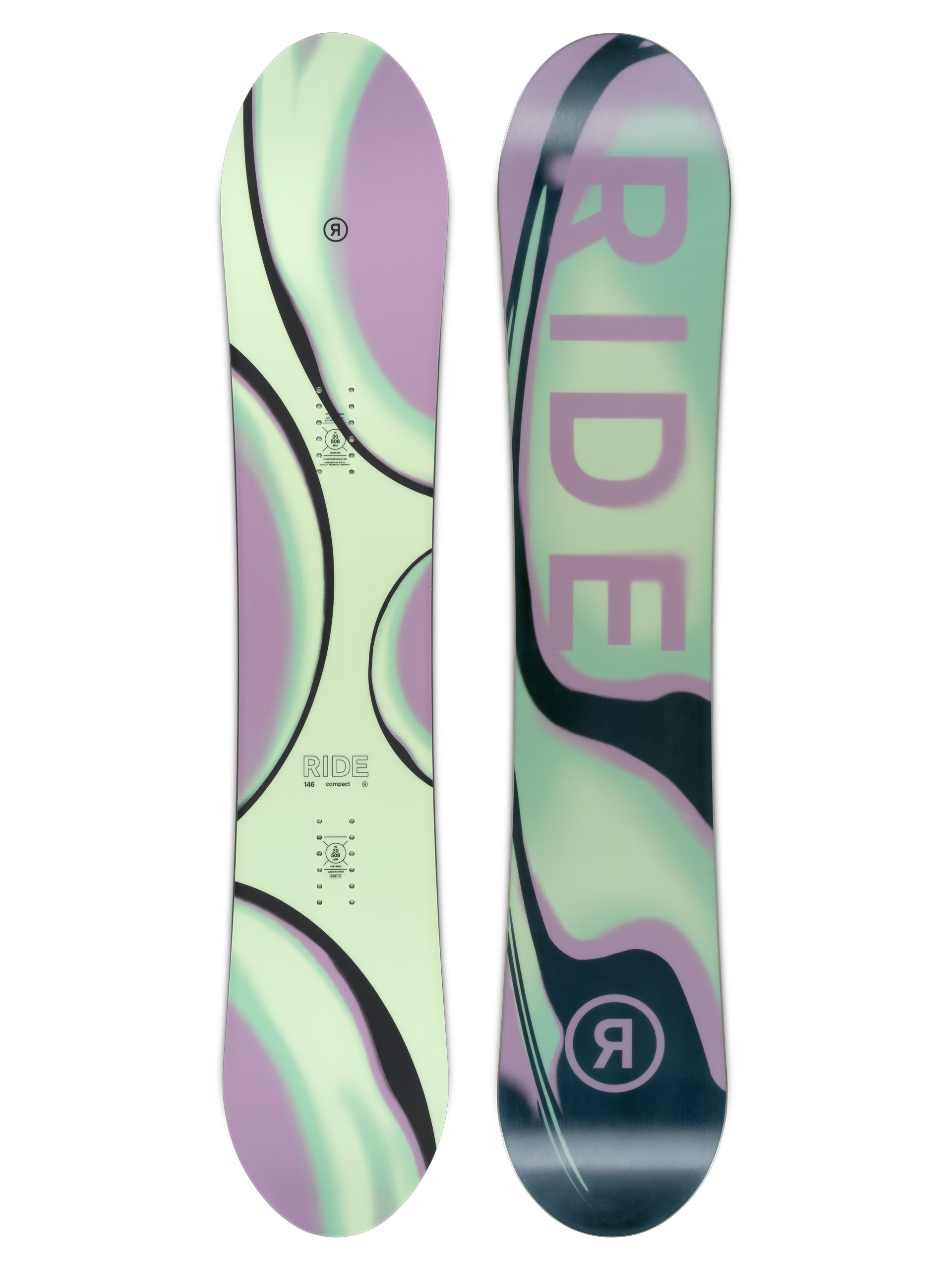 Női Snowboard Ride Compact