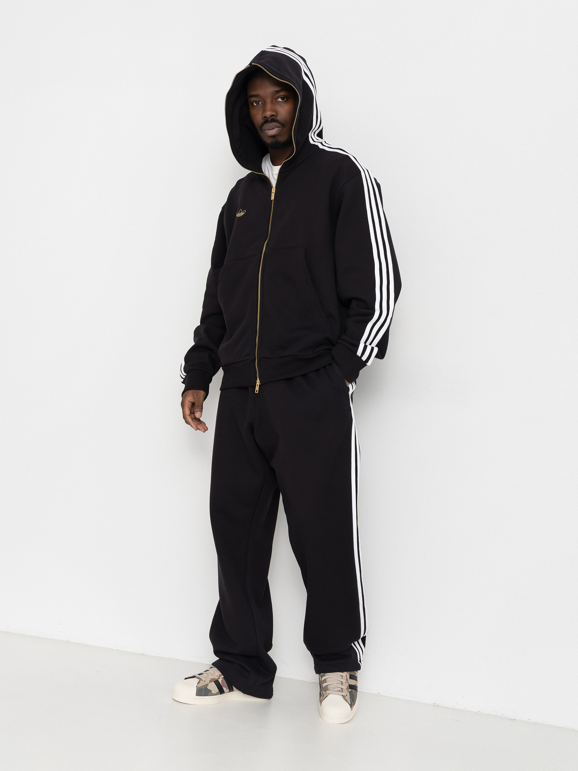 adidas Tyshawn Track Dzseki (black/white)