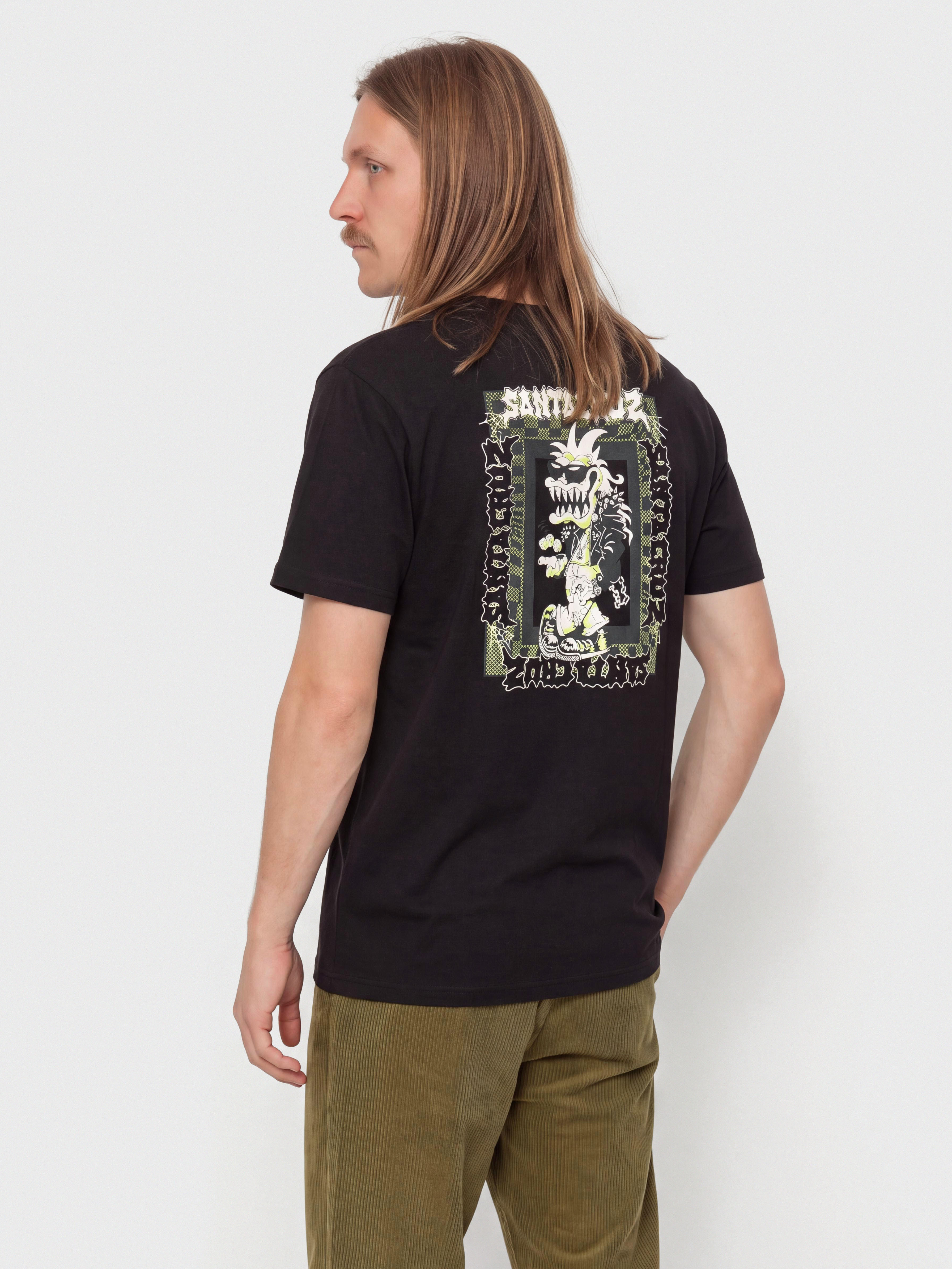 Santa Cruz Punk Gremlin Front Póló (black)