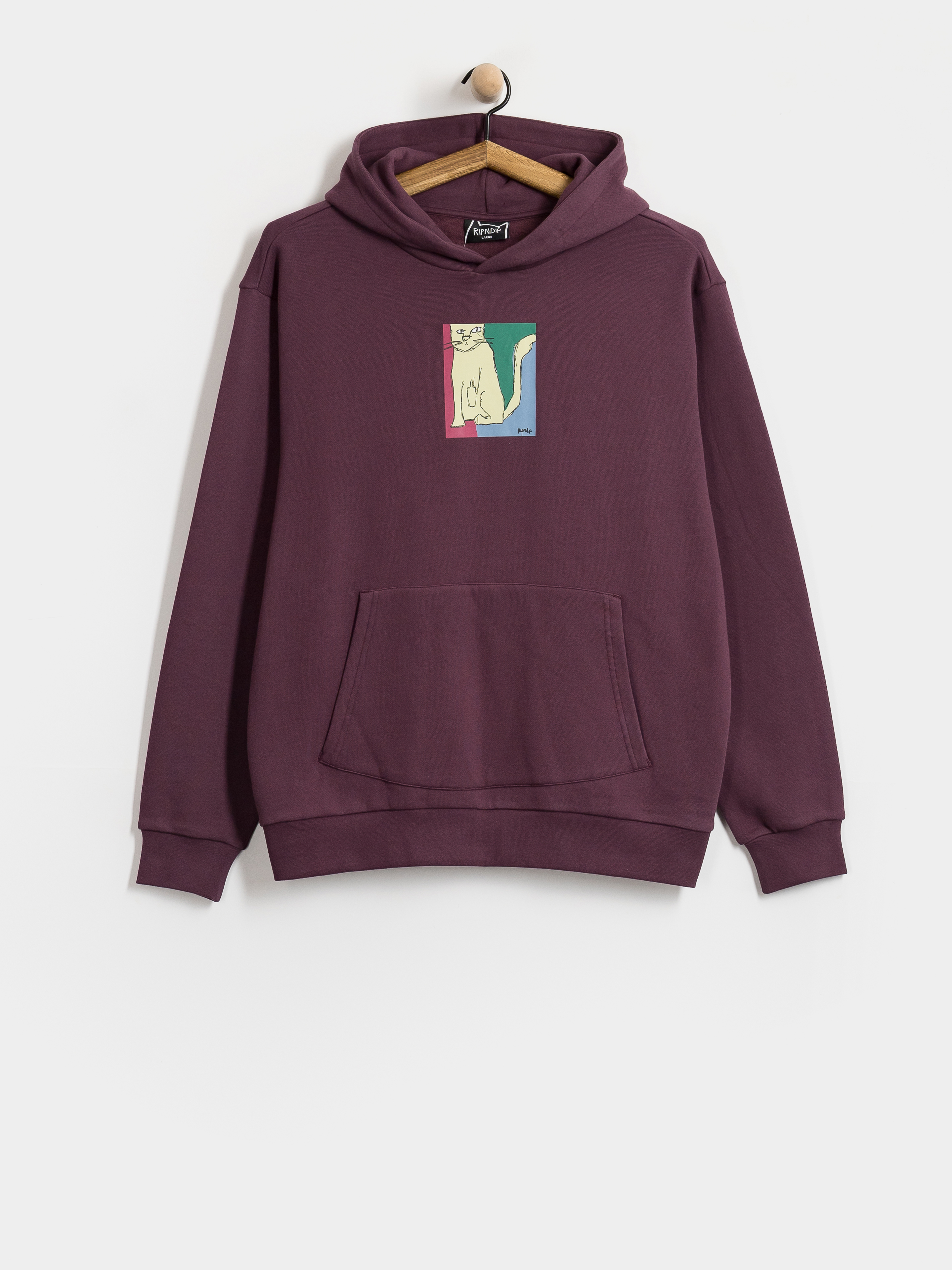 RipNDip Nermhol HD Kapucnis pulóver (dark plum)