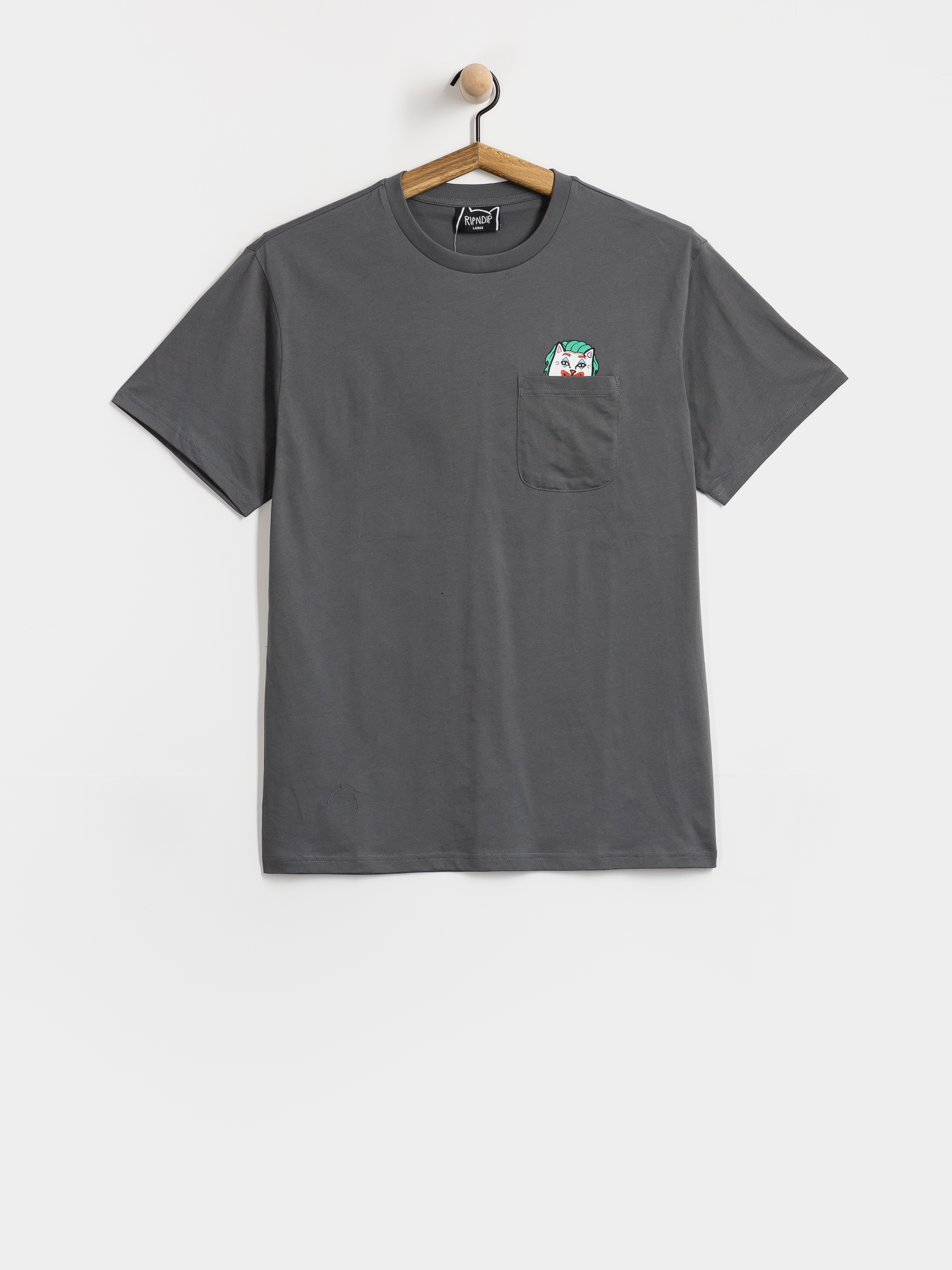 Póló RipNDip Why So Nermal? Pocket (charcoal)