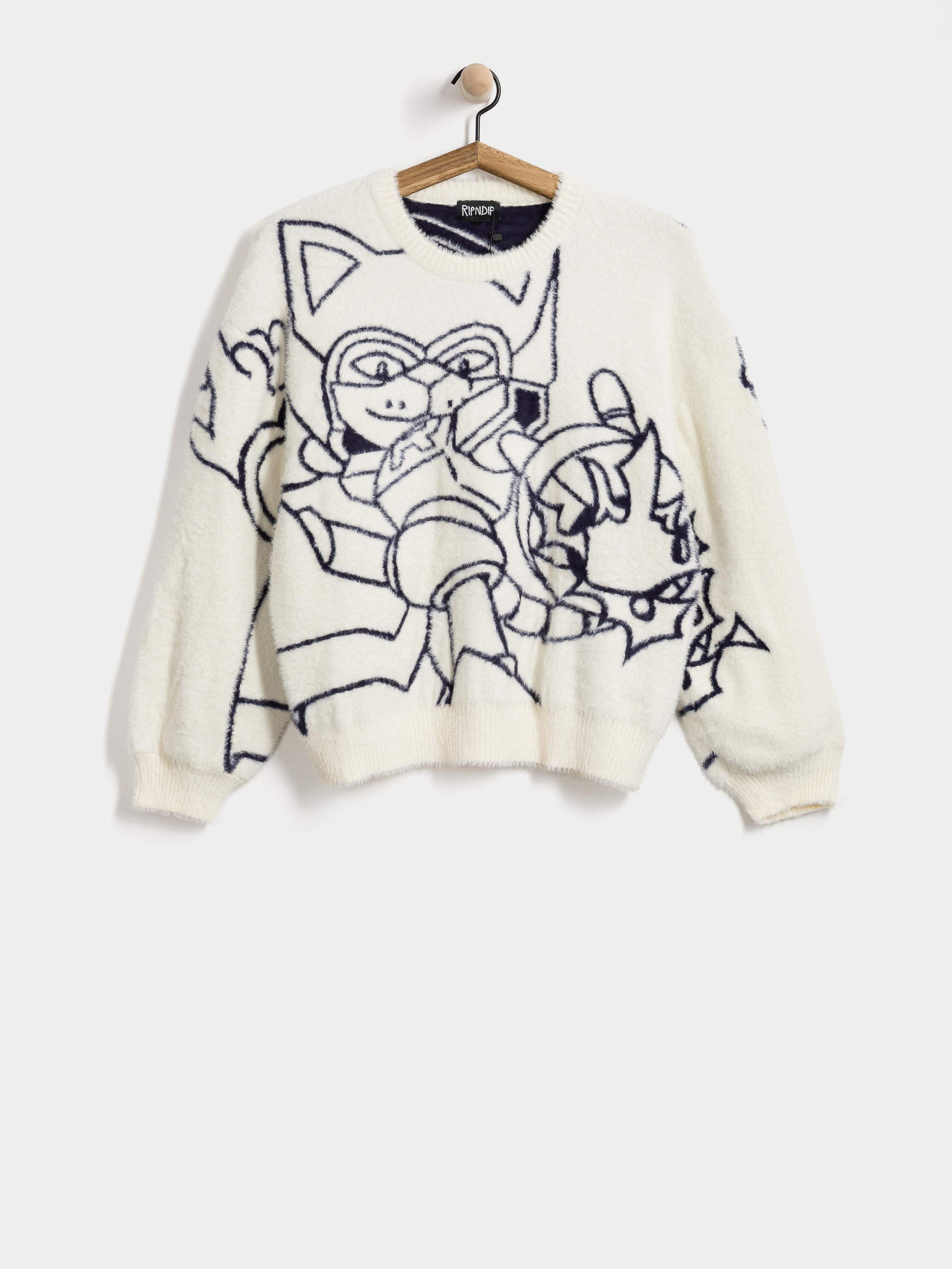Pulóver RipNDip Rokkunerm Mohair Sweater