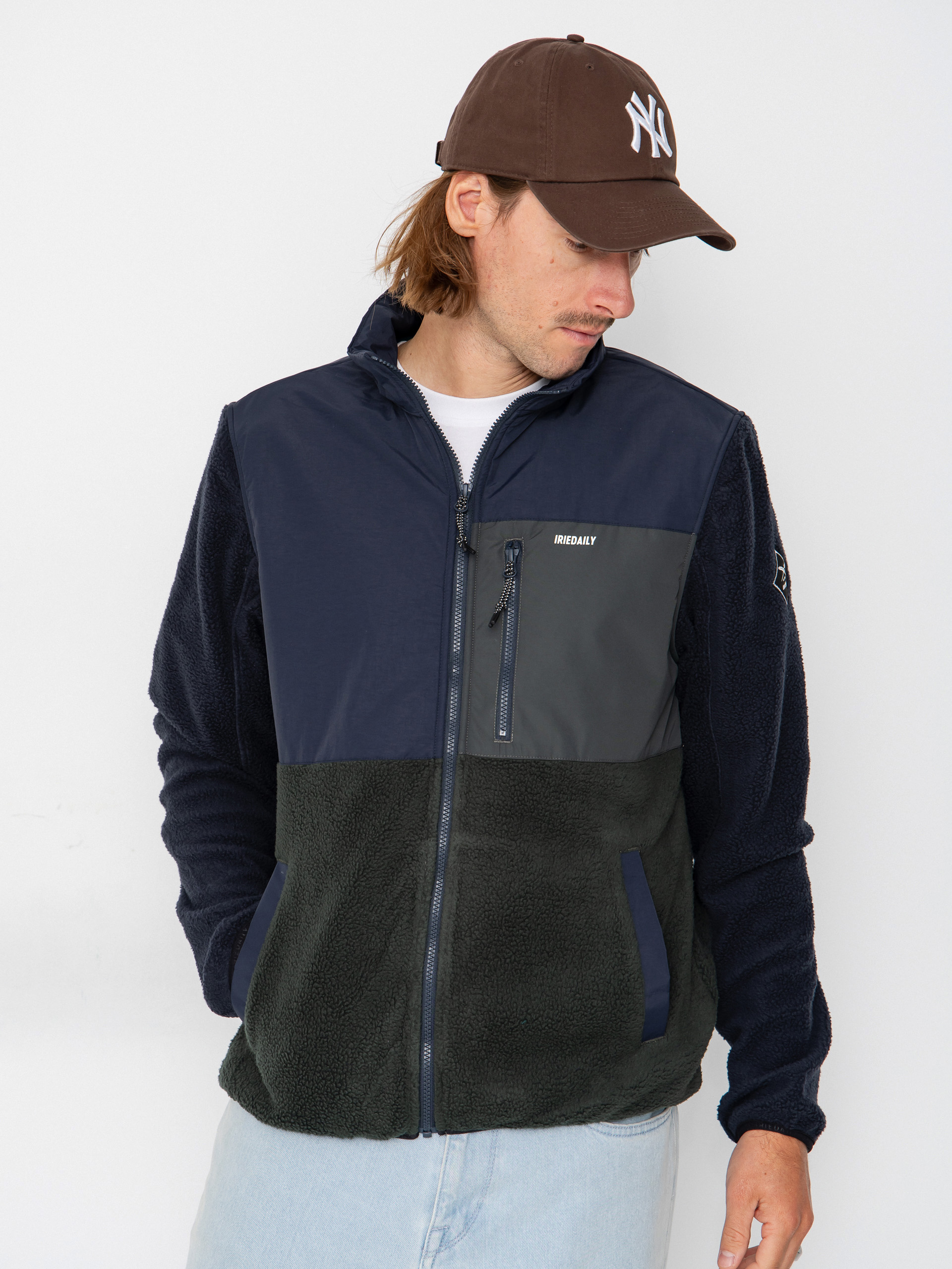 Polár pulóver Iriedaily Auf Deck Fleece