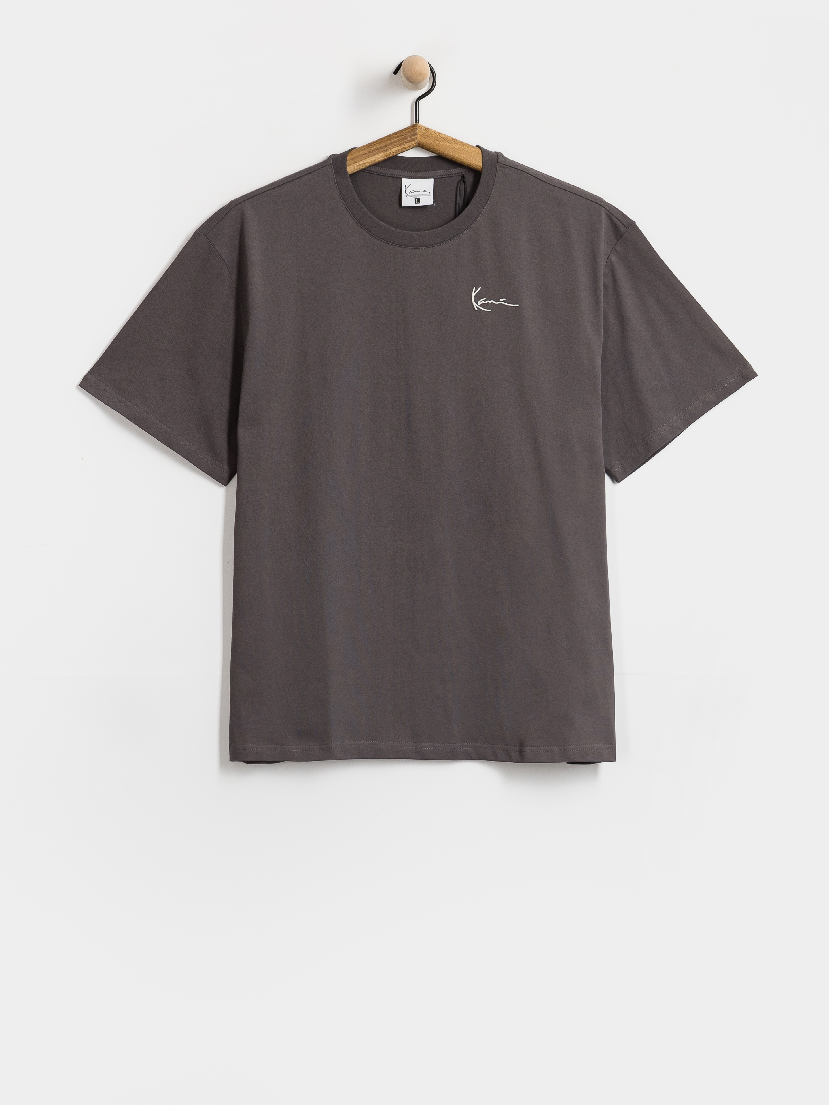Karl Kani Signature Hoop Oversized Póló (dark grey)