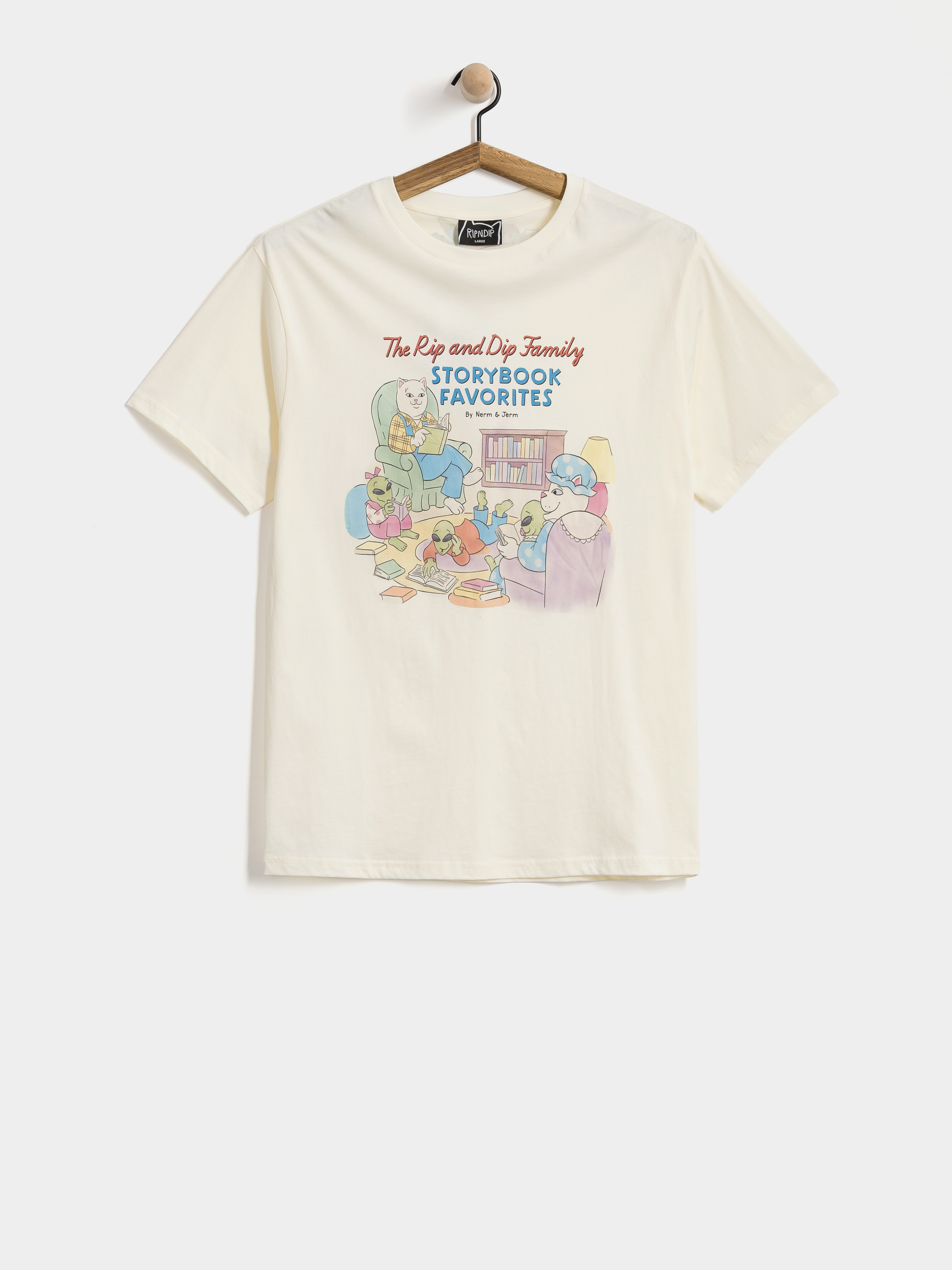 Póló RipNDip Storybooks (bone)