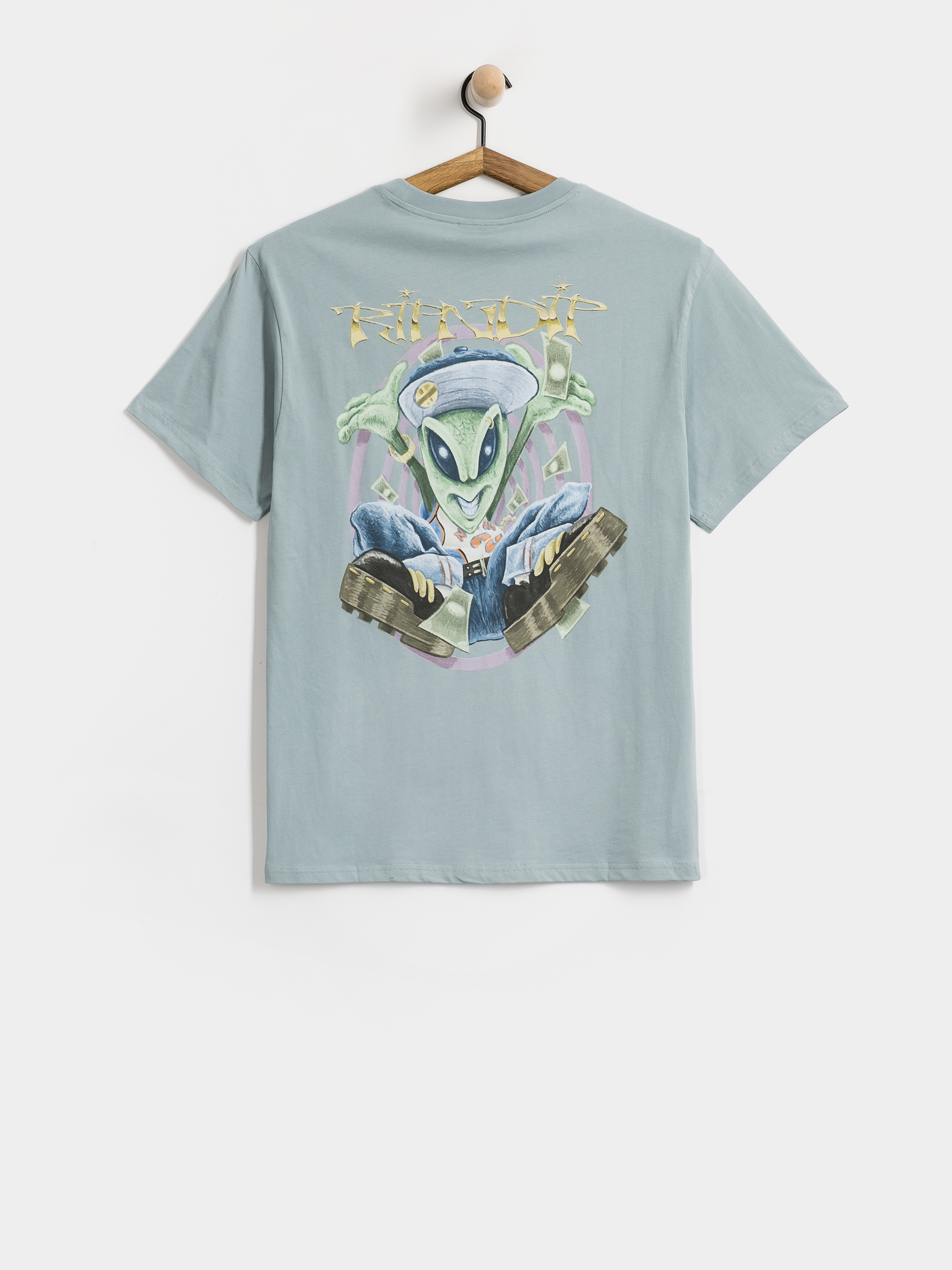 Póló RipNDip Yung Money (silver blue)