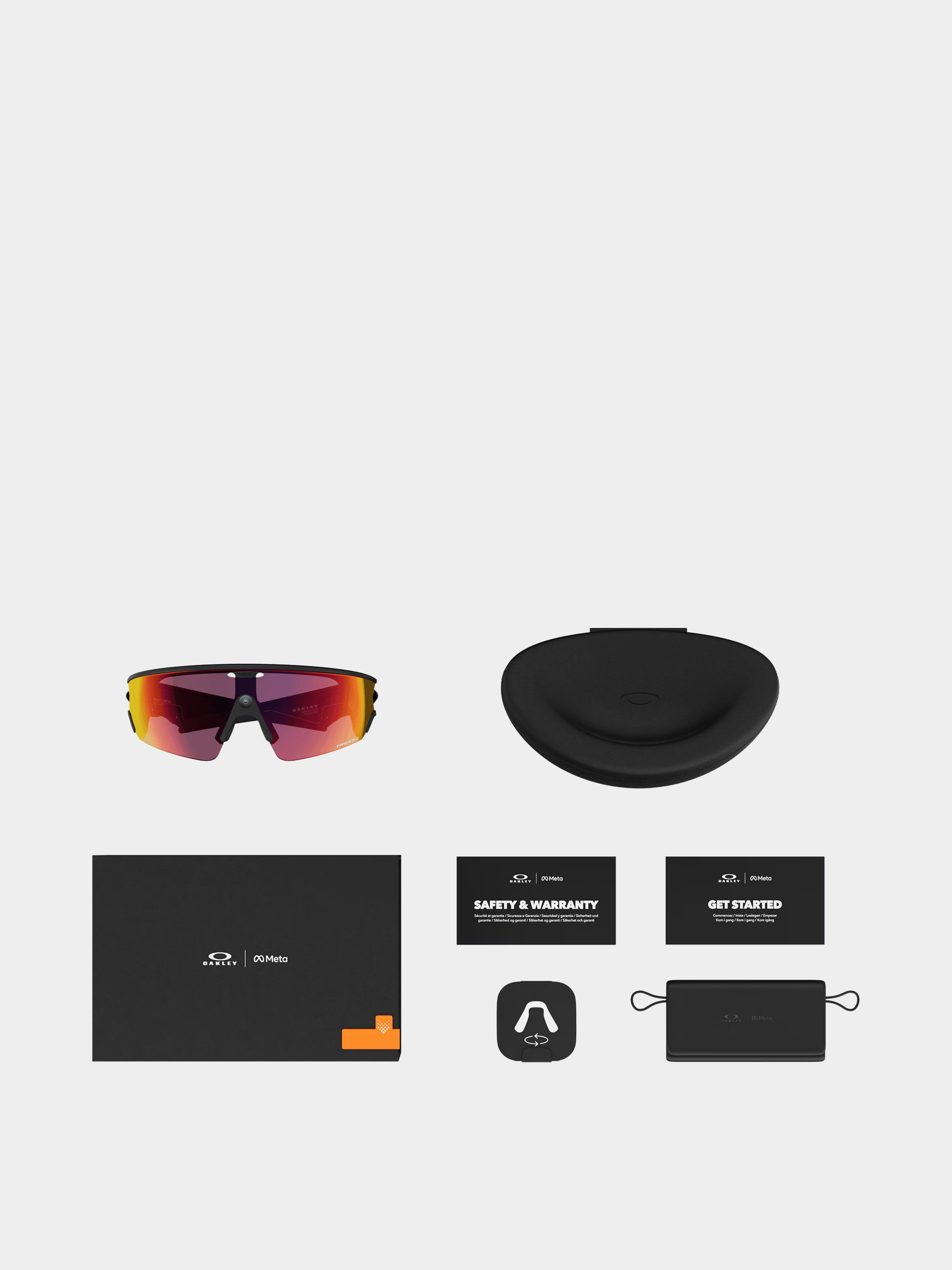 Napszemüvegek Oakley Meta AI Vanguard (black/prizm transitions ember)