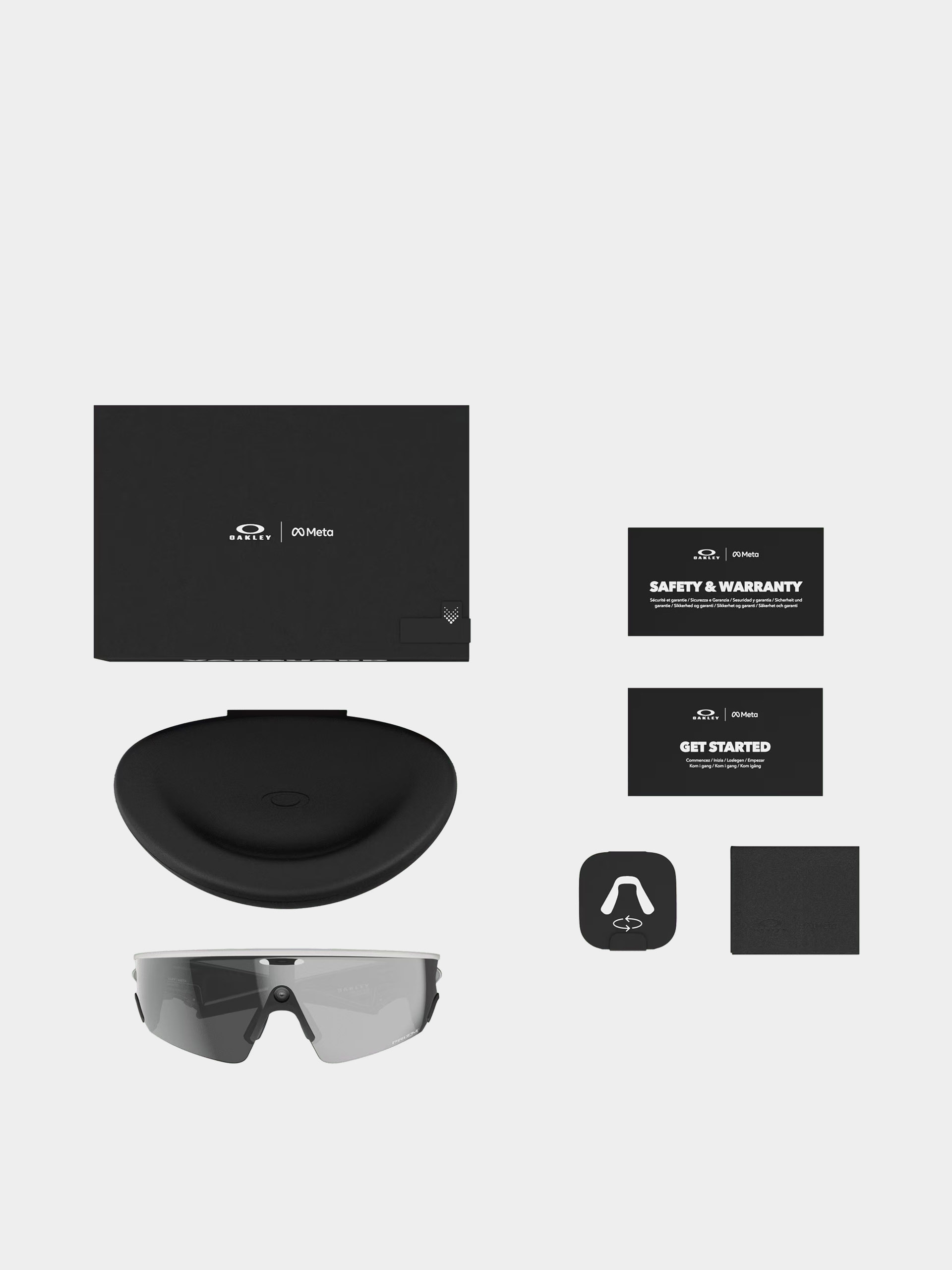 Napszemüvegek Oakley Meta AI Vanguard (white/prizm black)