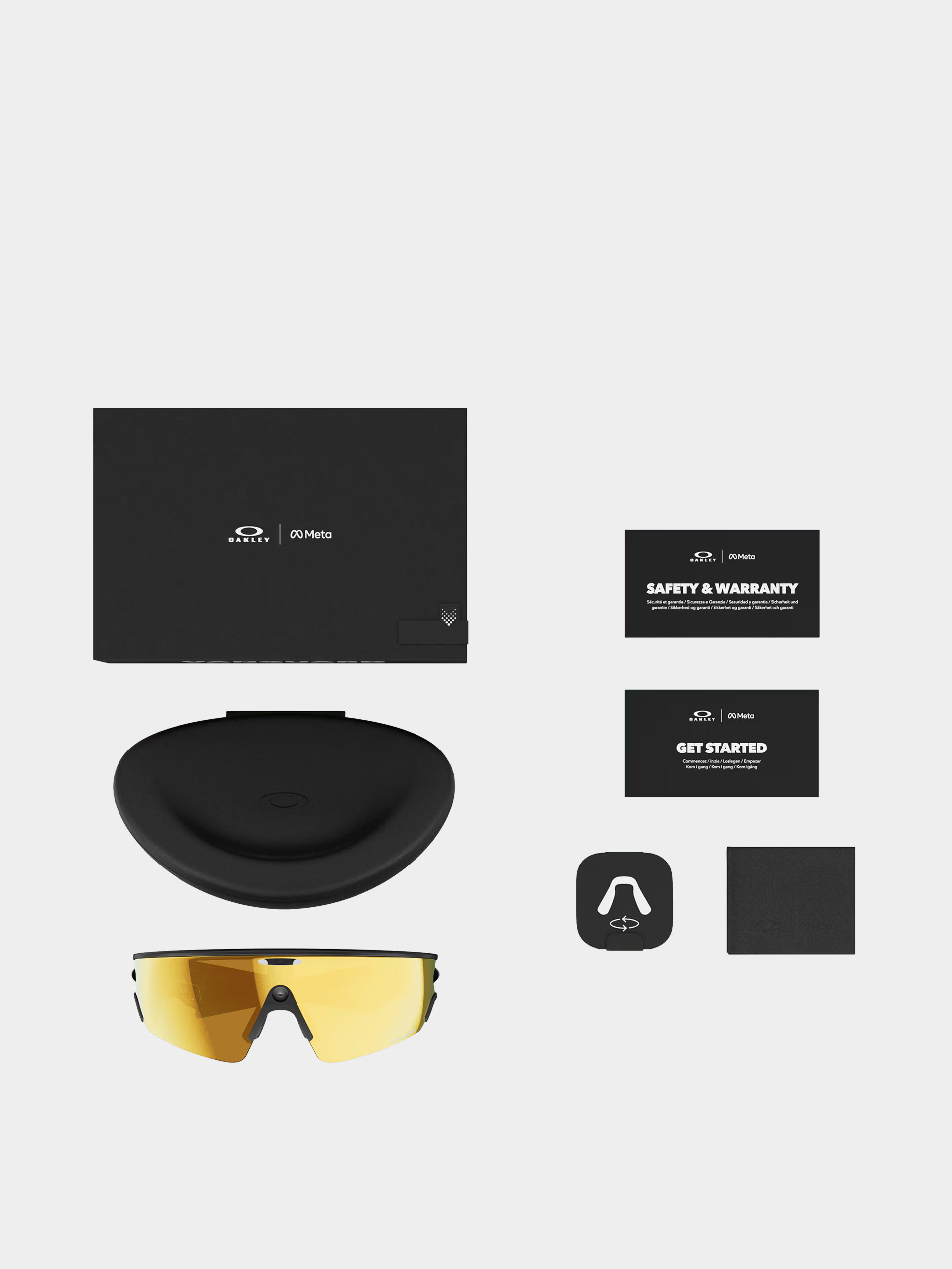 Napszemüvegek Oakley Meta AI Vanguard (black/prizm 24k)