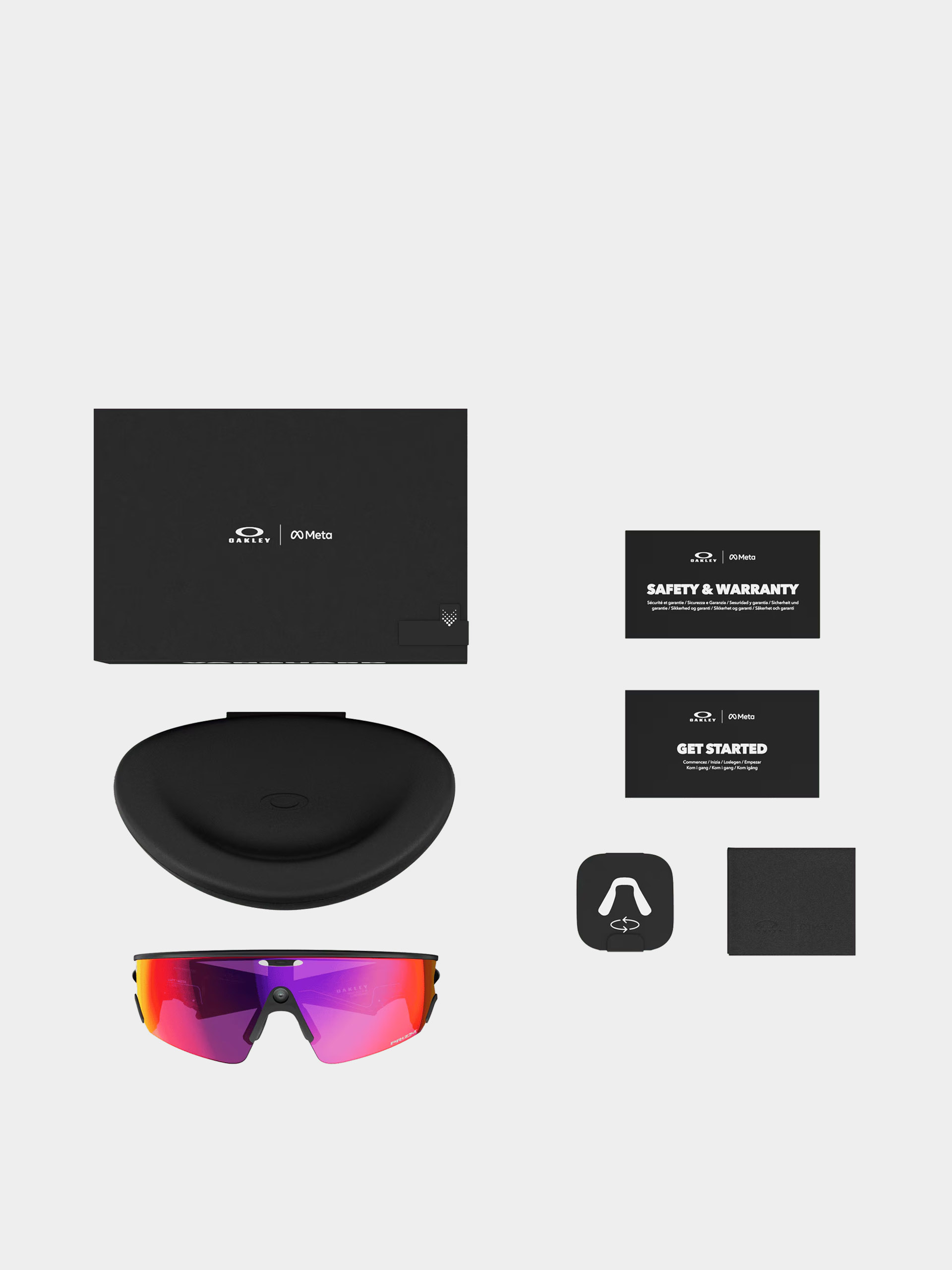 Napszemüvegek Oakley Meta AI Vanguard (black/prizm road)