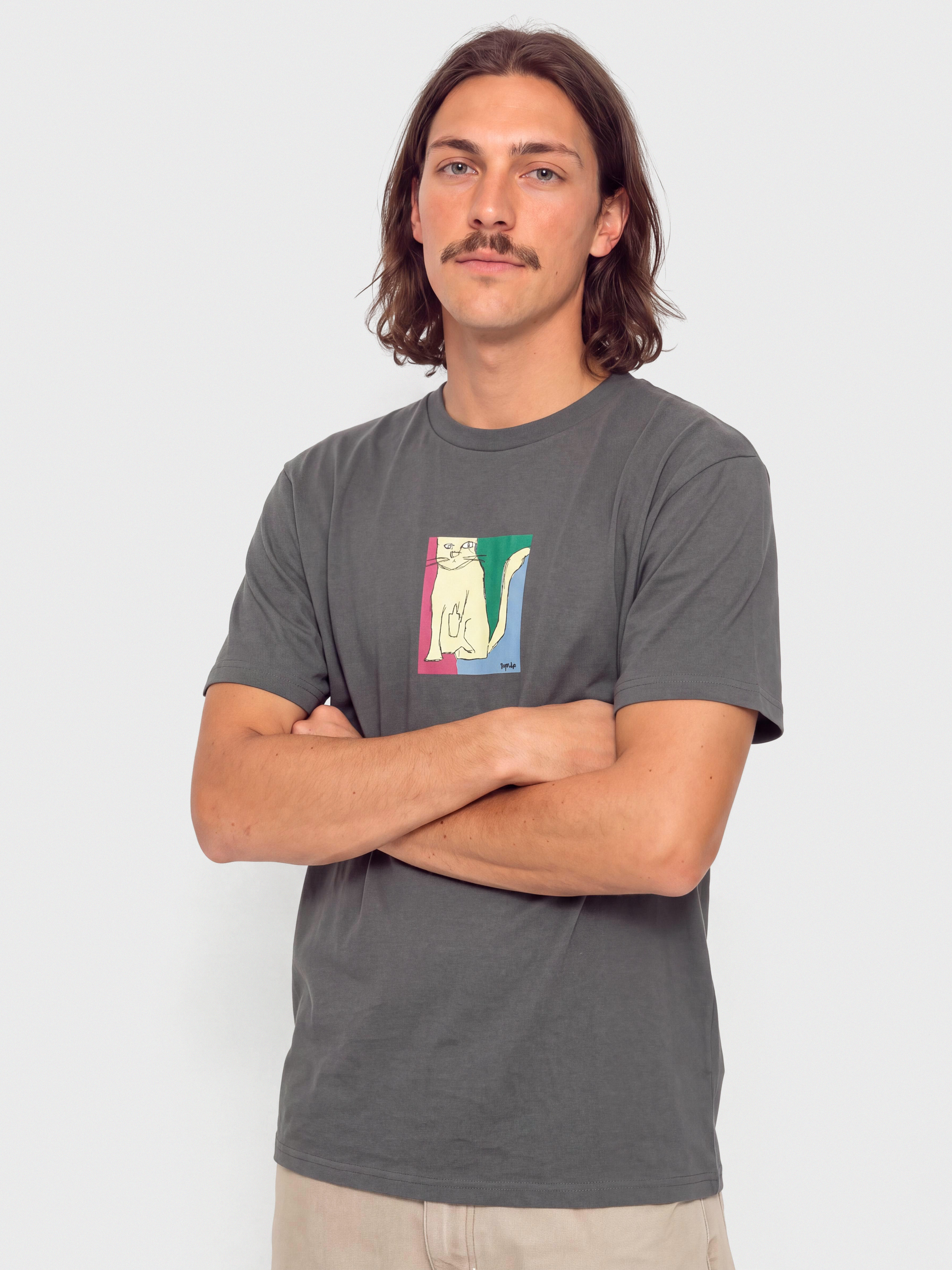 Póló RipNDip Nermhol (charcoal)