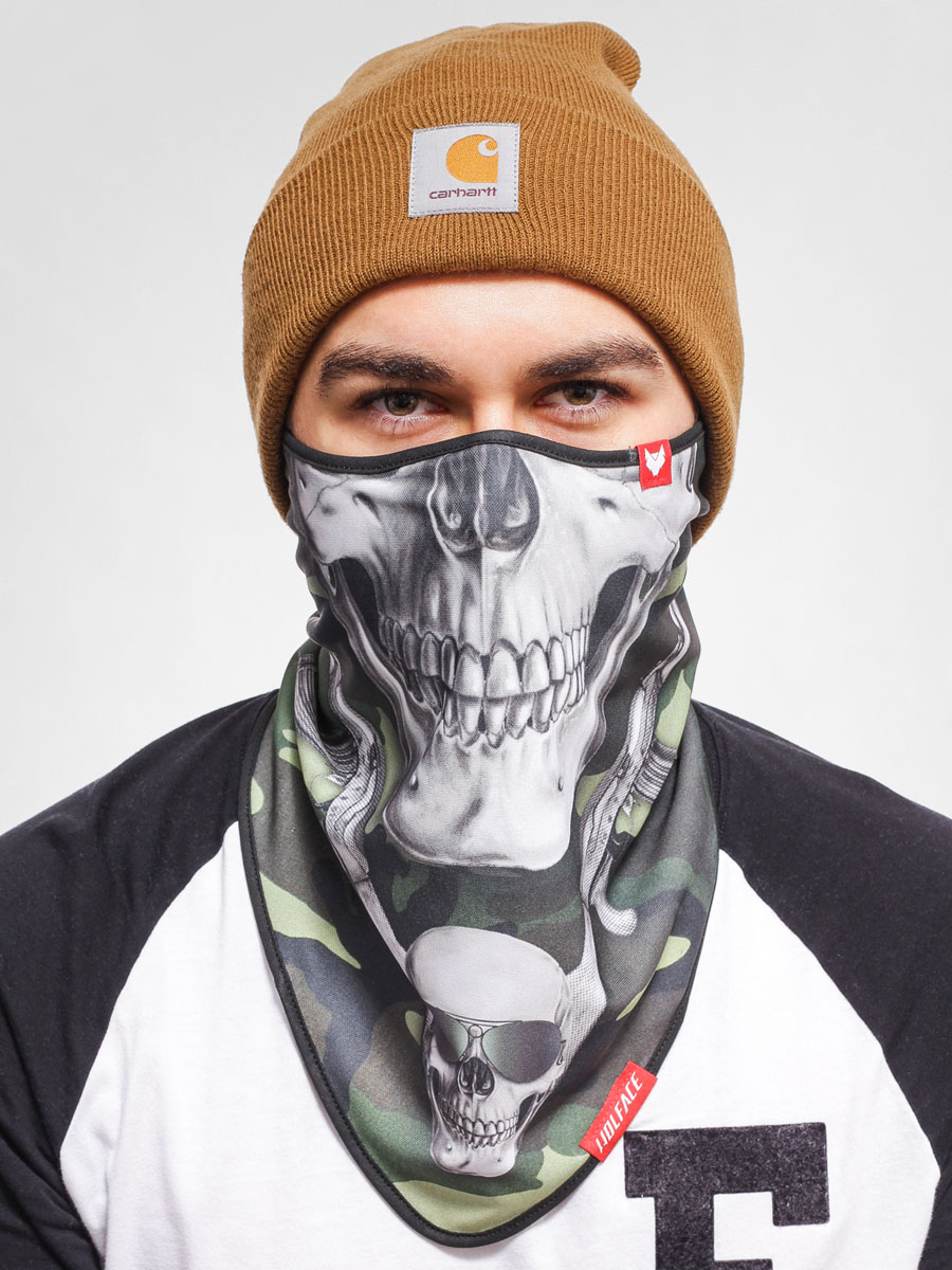 Wolface Skull Moro Bandana